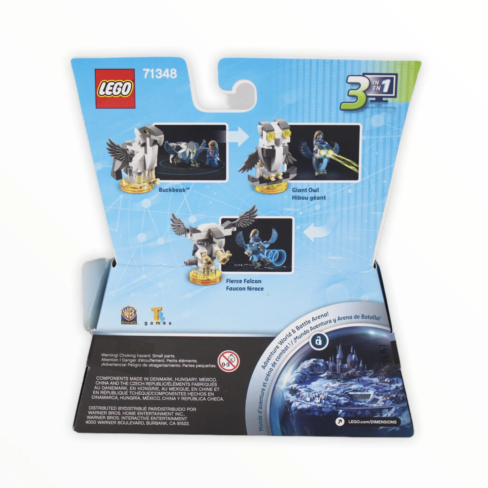 Retired Set 71348 LEGO Dimensions Hermione Granger and Buckbeak - Image 2