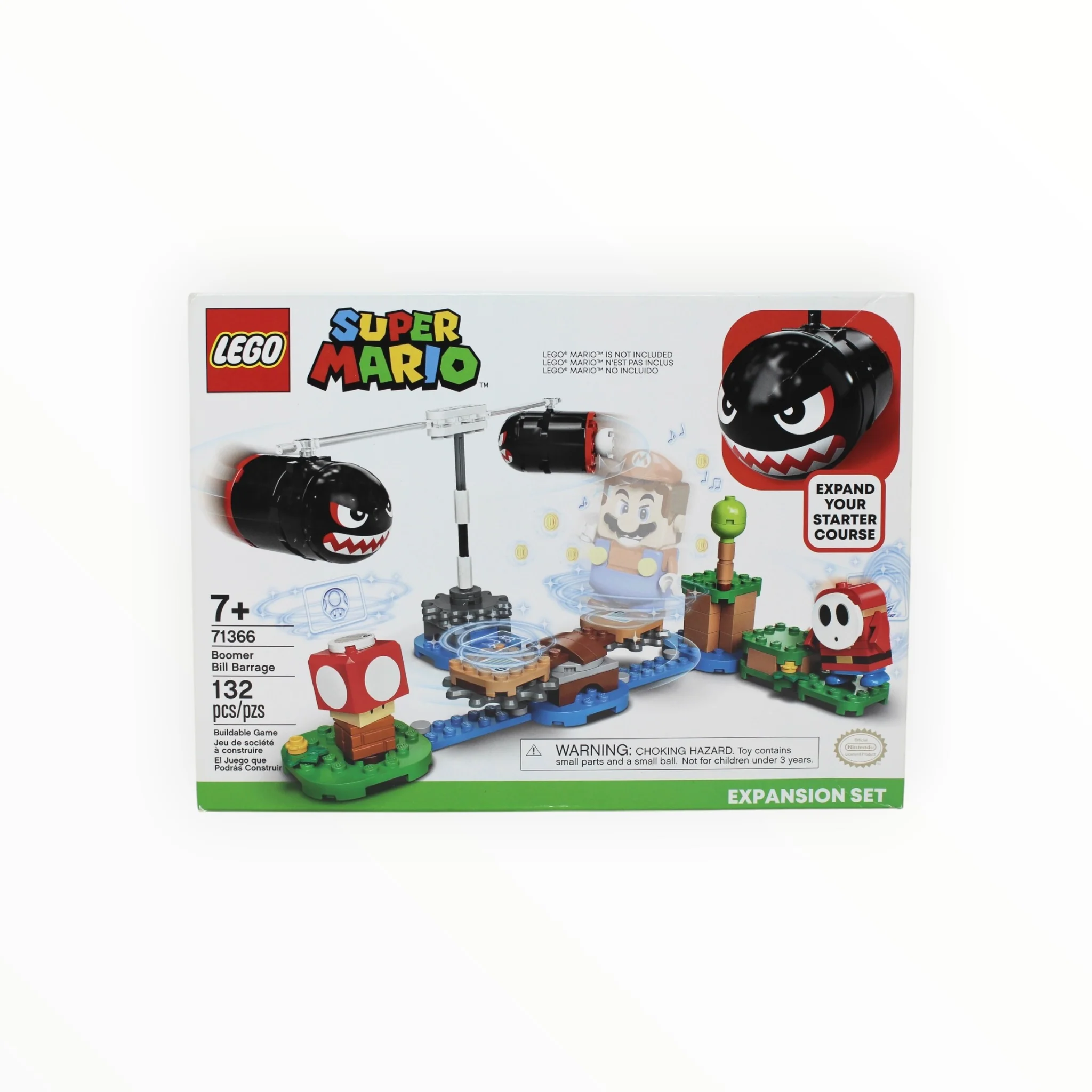 Retired Set 71366 Super Mario Boomer Bill Barrage (slight box damage)
