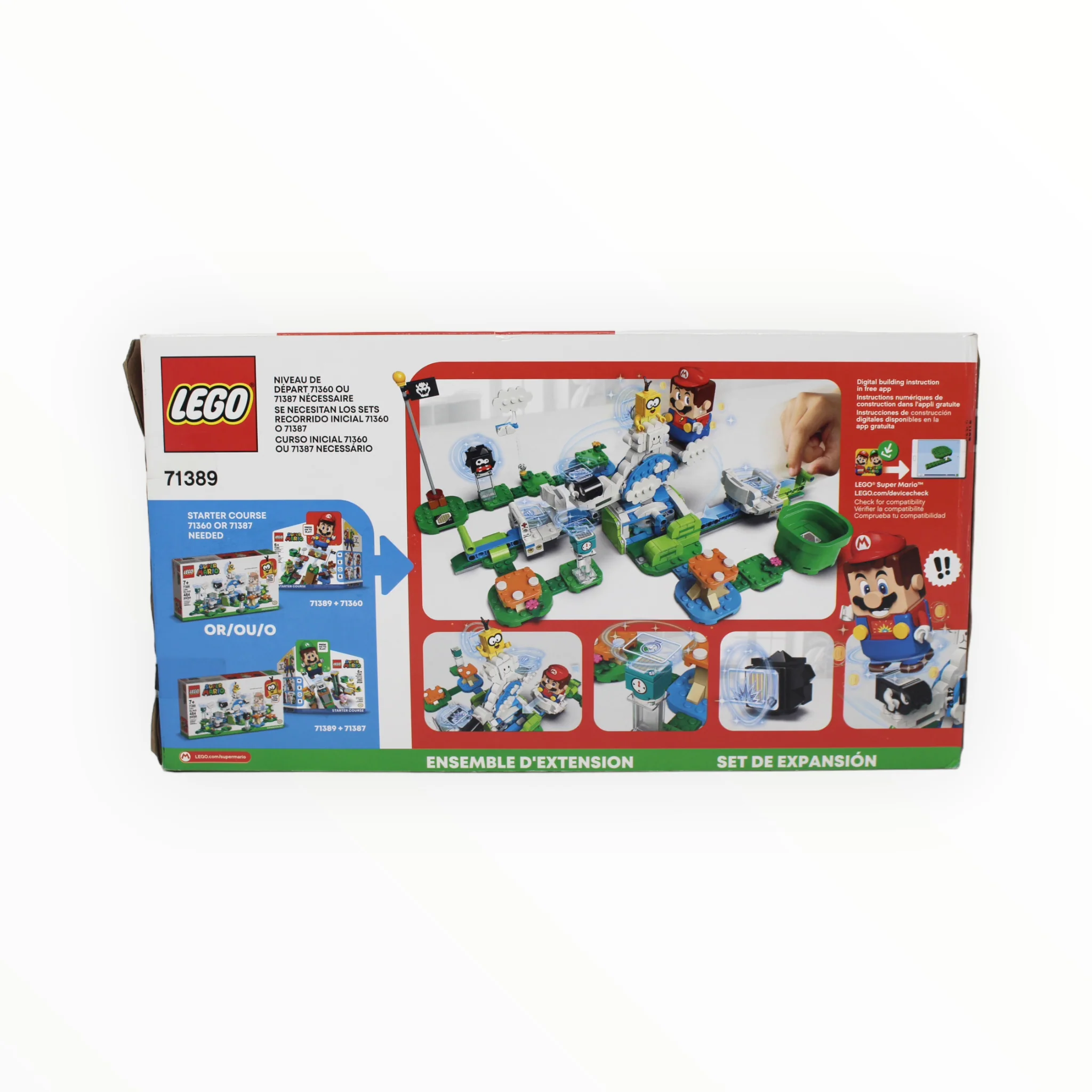 Retired Set 71389 Super Mario Lakitu Sky World - Image 2