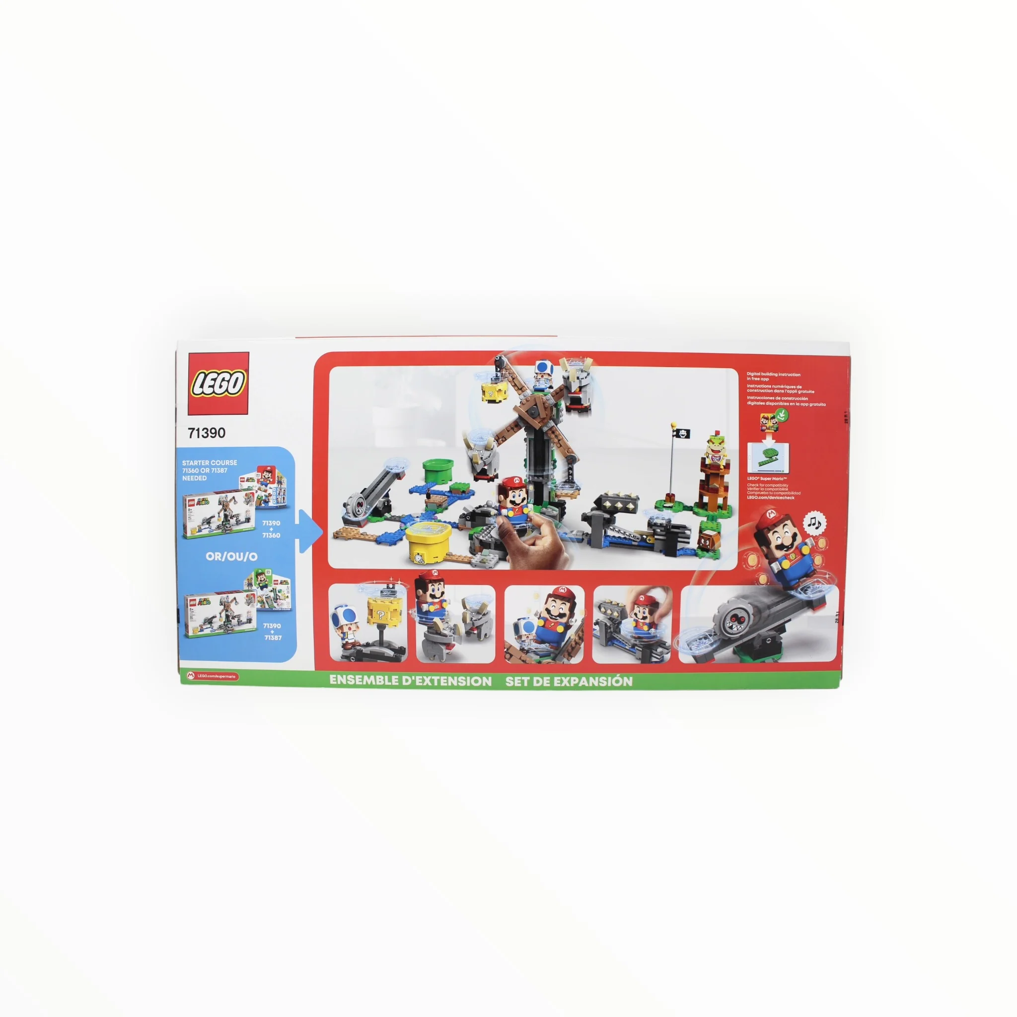 Retired Set 71390 Super Mario Reznor Knockdown - Image 2