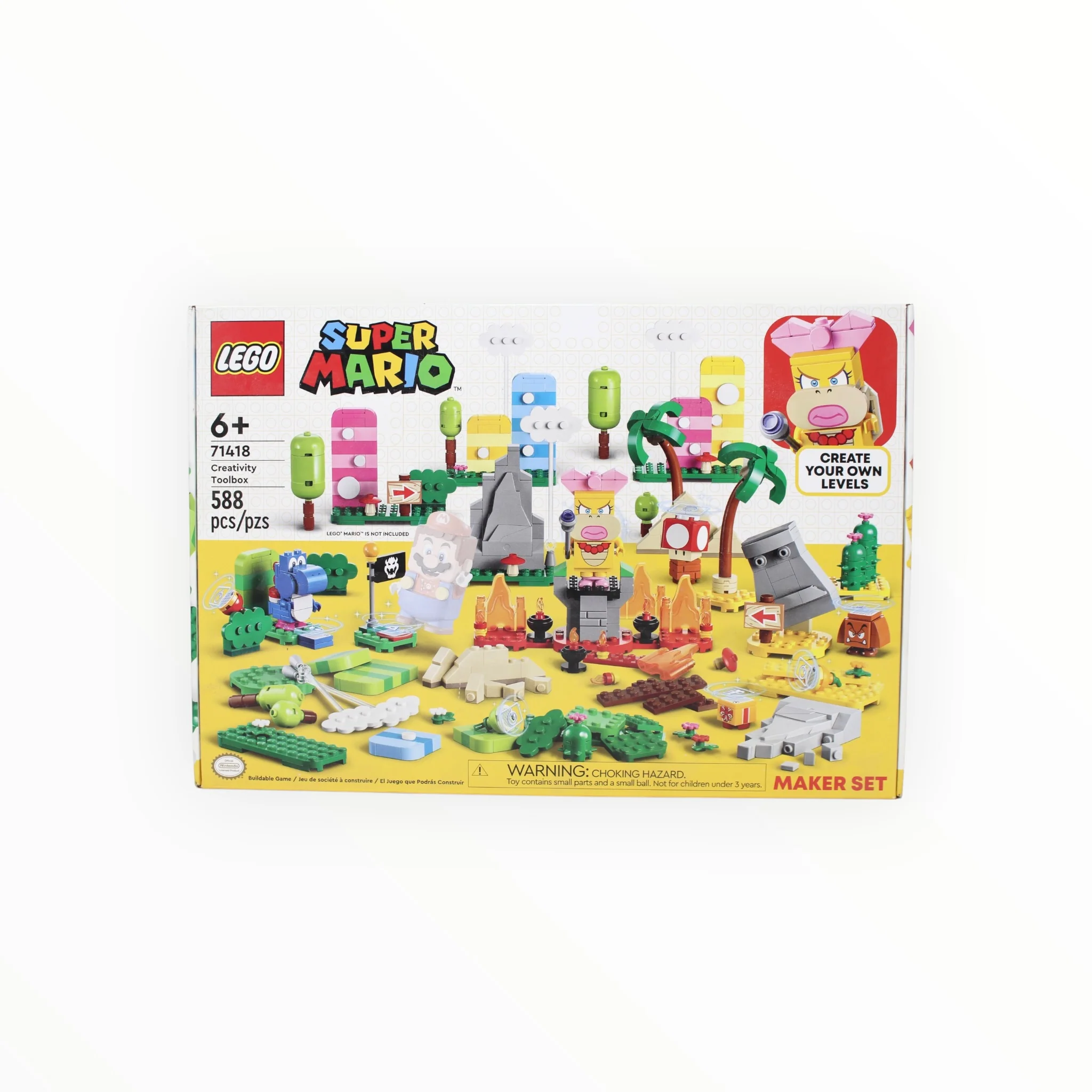 Retired Set 71418 Super Mario Creativity Toolbox - Maker Set