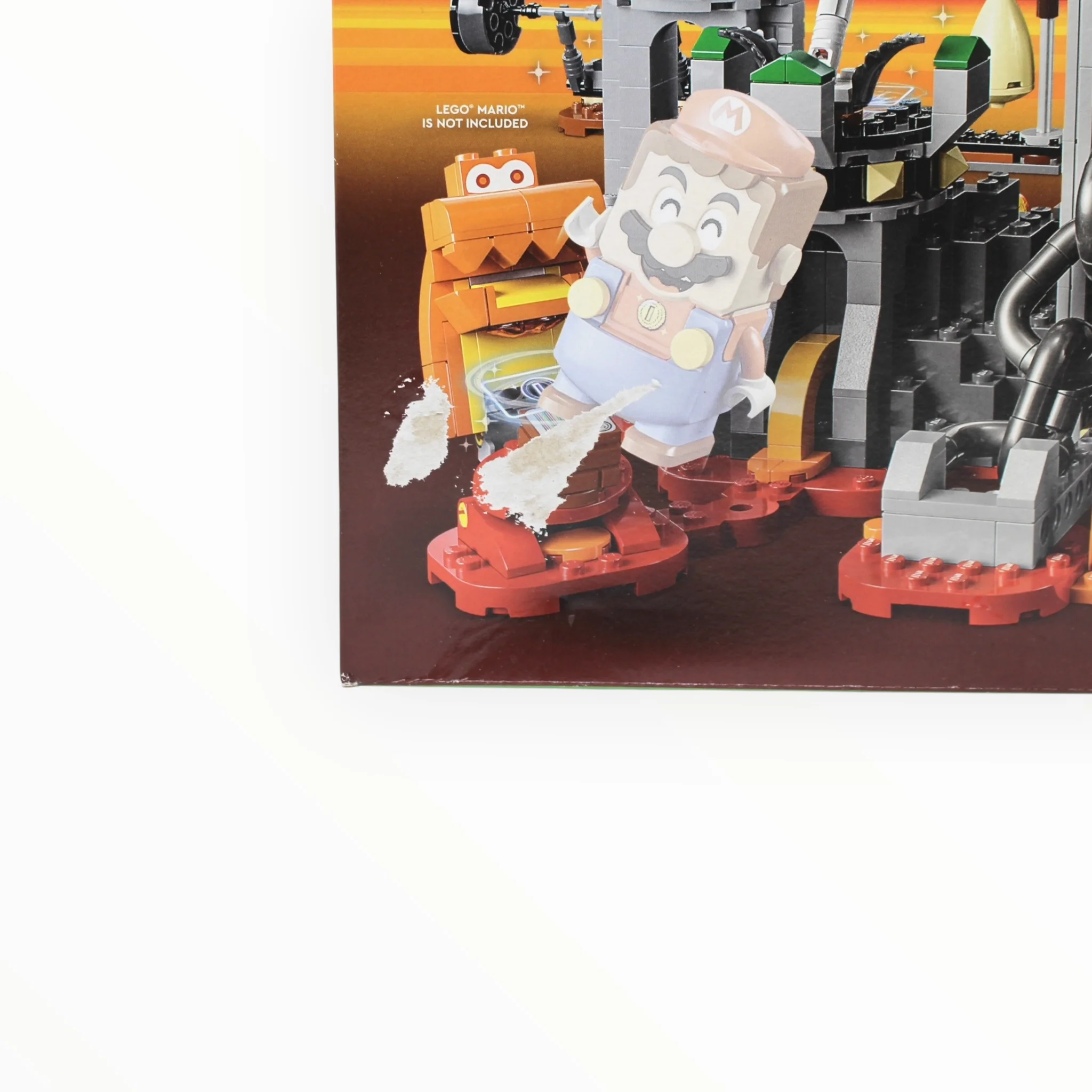 Retired Set 71423 Super Mario Dry Bowser Castle Battle (slight box damage) - Image 3