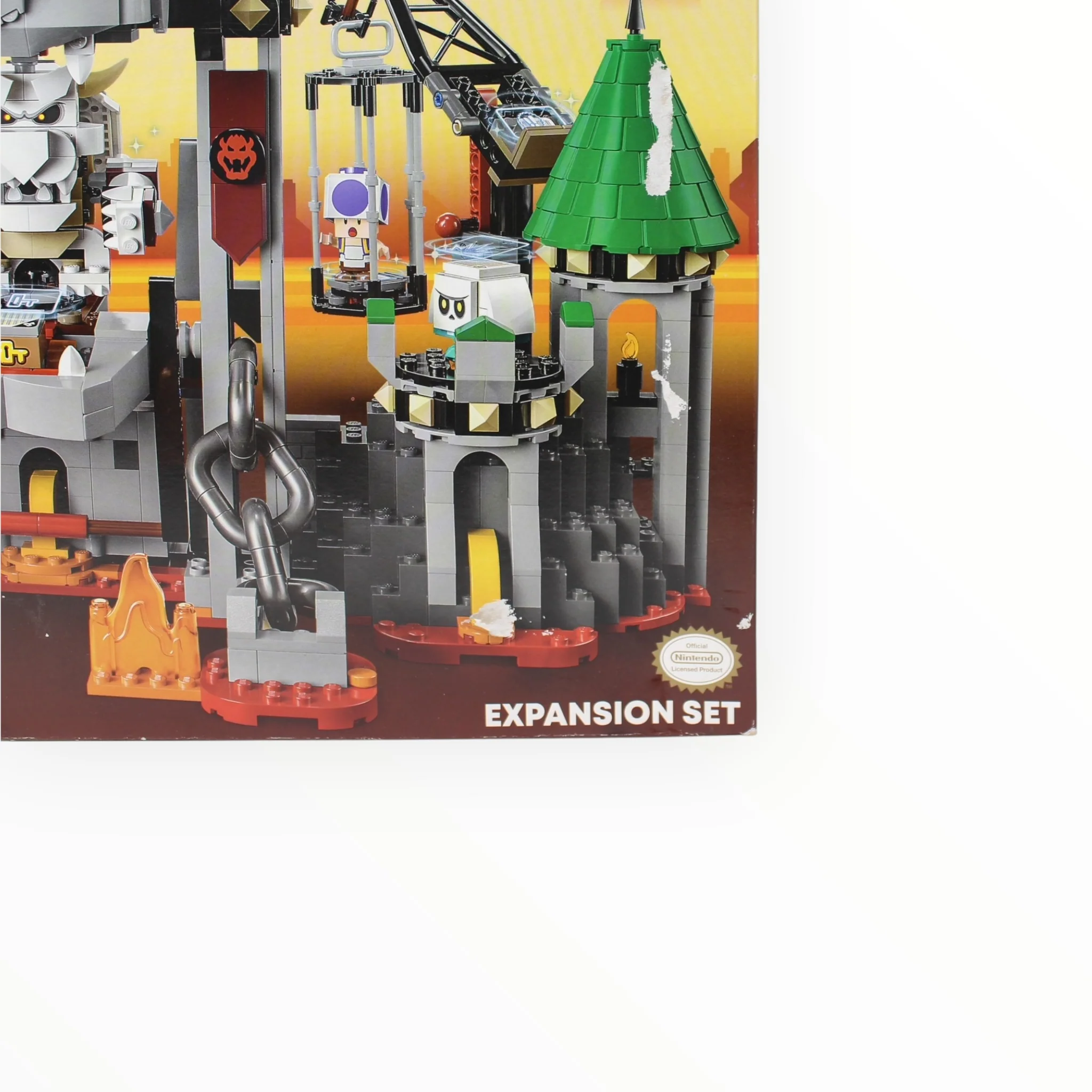 Retired Set 71423 Super Mario Dry Bowser Castle Battle (slight box damage) - Image 6
