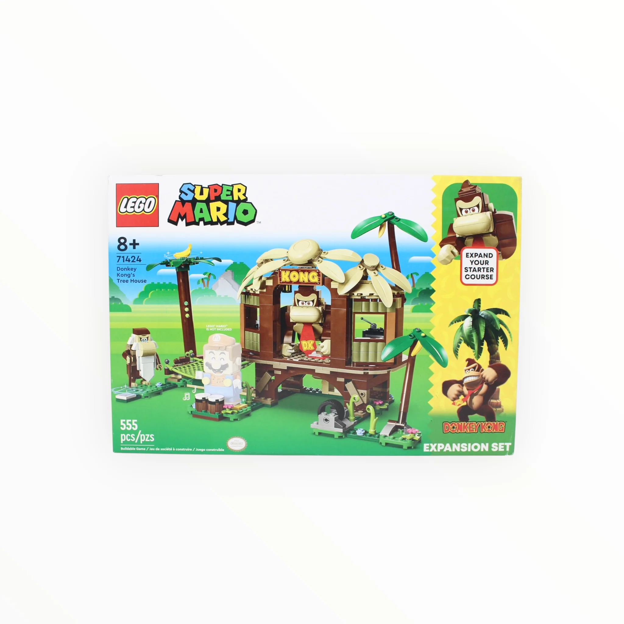 Retired Set 71424 Super Mario Donkey Kongās Tree House