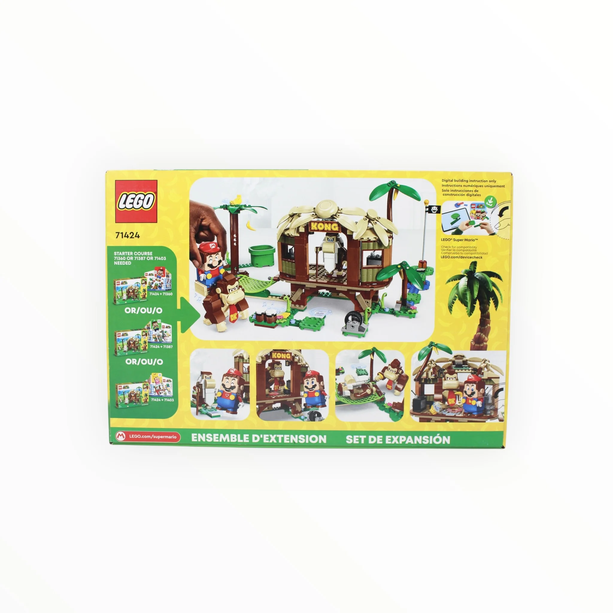 Retired Set 71424 Super Mario Donkey Kongās Tree House - Image 2