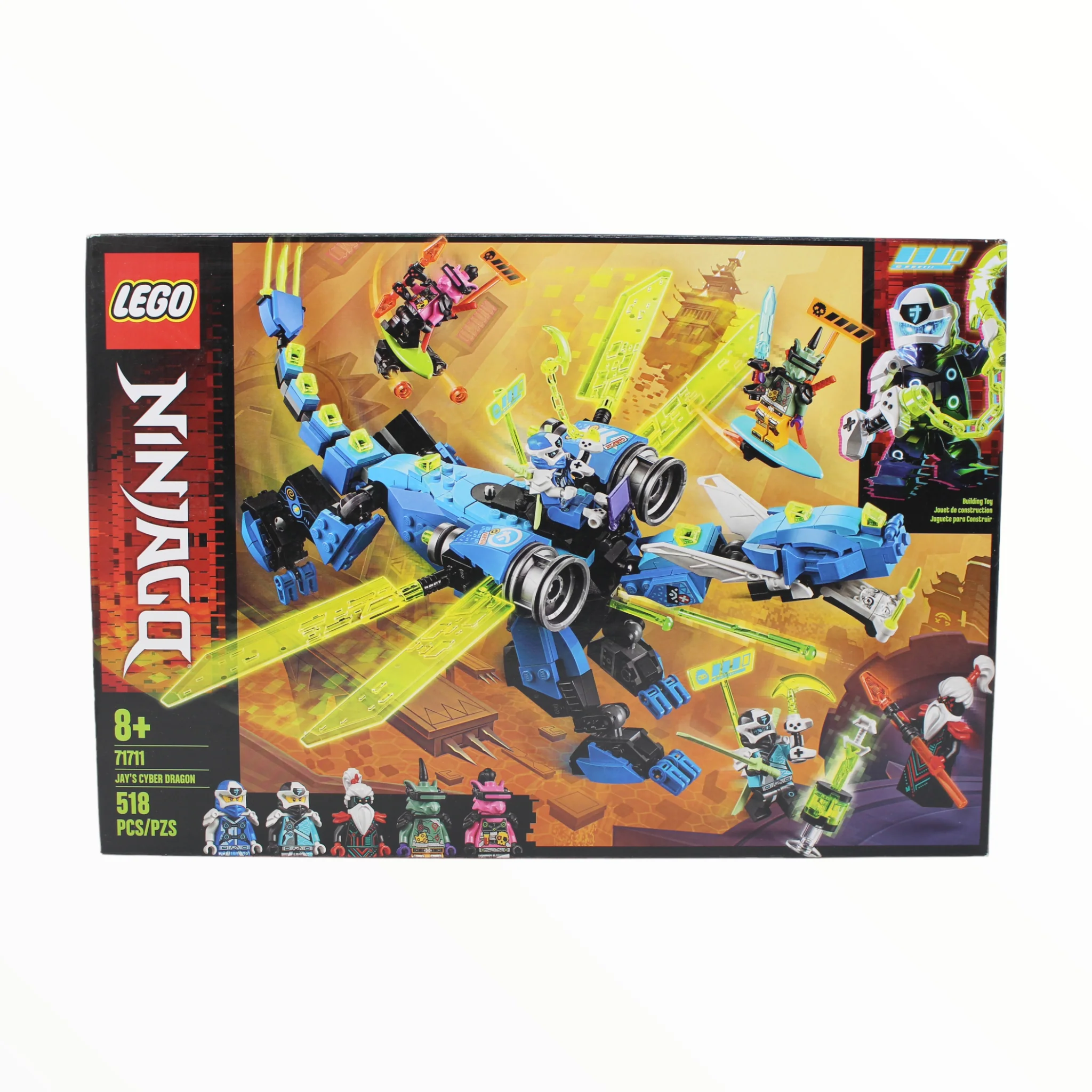Retired Set 71711 Ninjago Jay’s Cyber Dragon