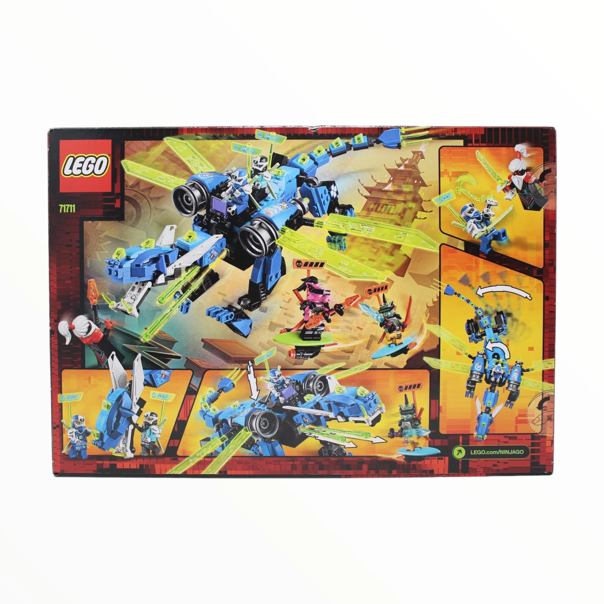 Retired Set 71711 Ninjago Jay’s Cyber Dragon - Image 2
