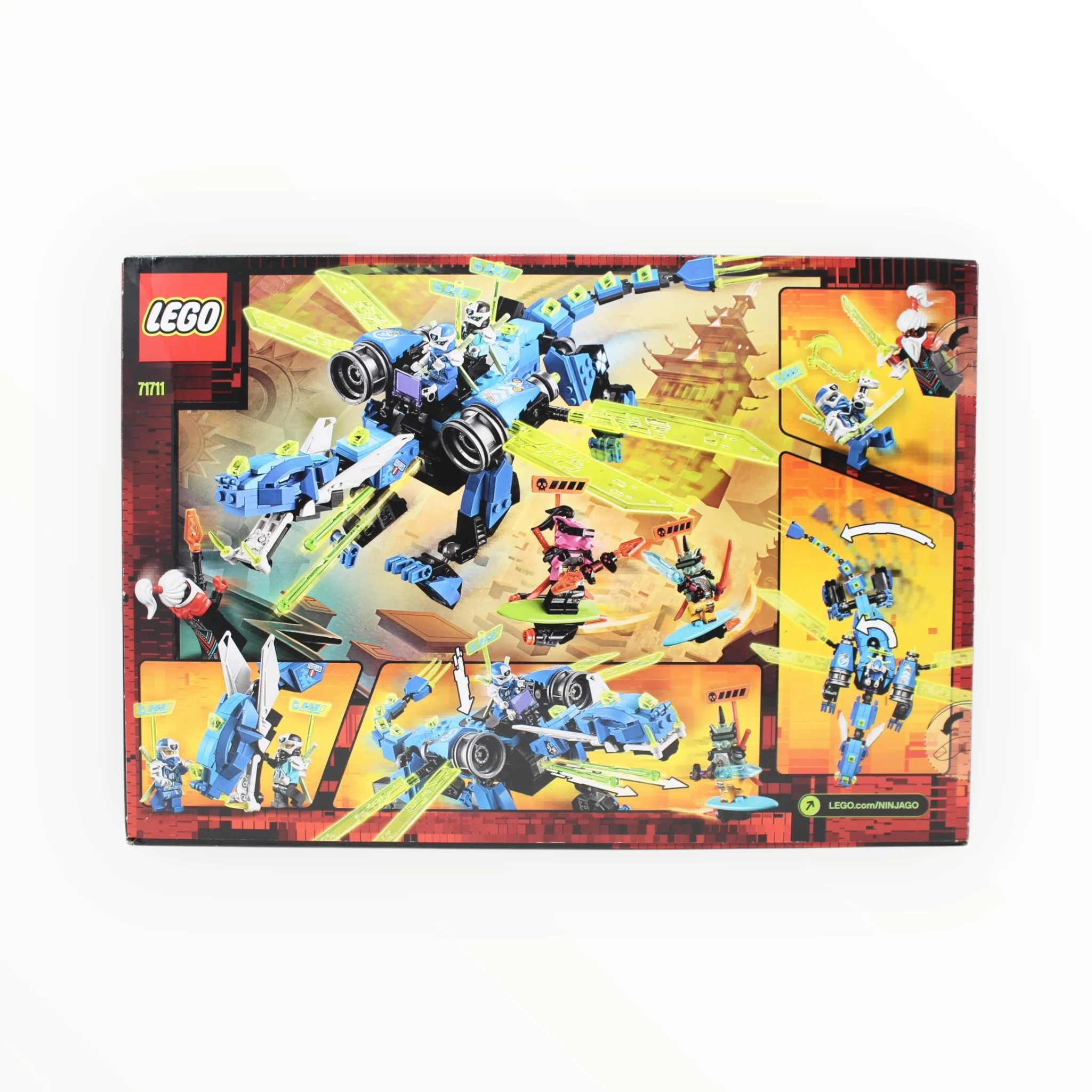 Retired Set 71711 Ninjago Jay’s Cyber Dragon (damaged box) - Image 2