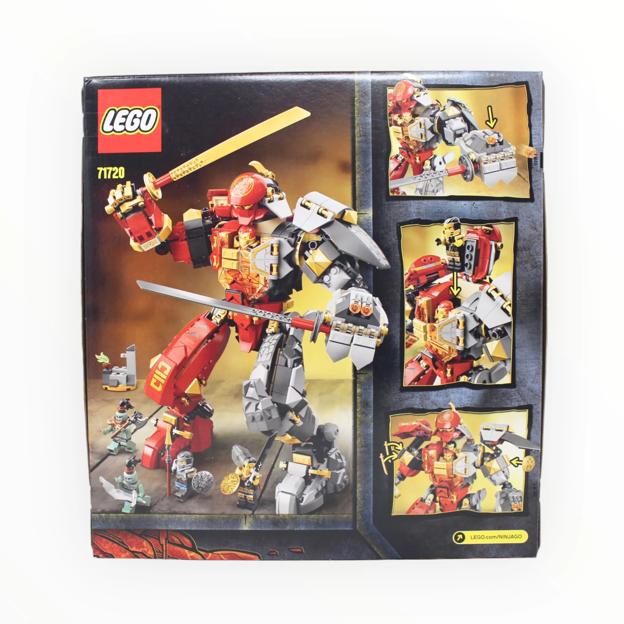 Retired Set 71720 Ninjago Fire Stone Mech - Image 2