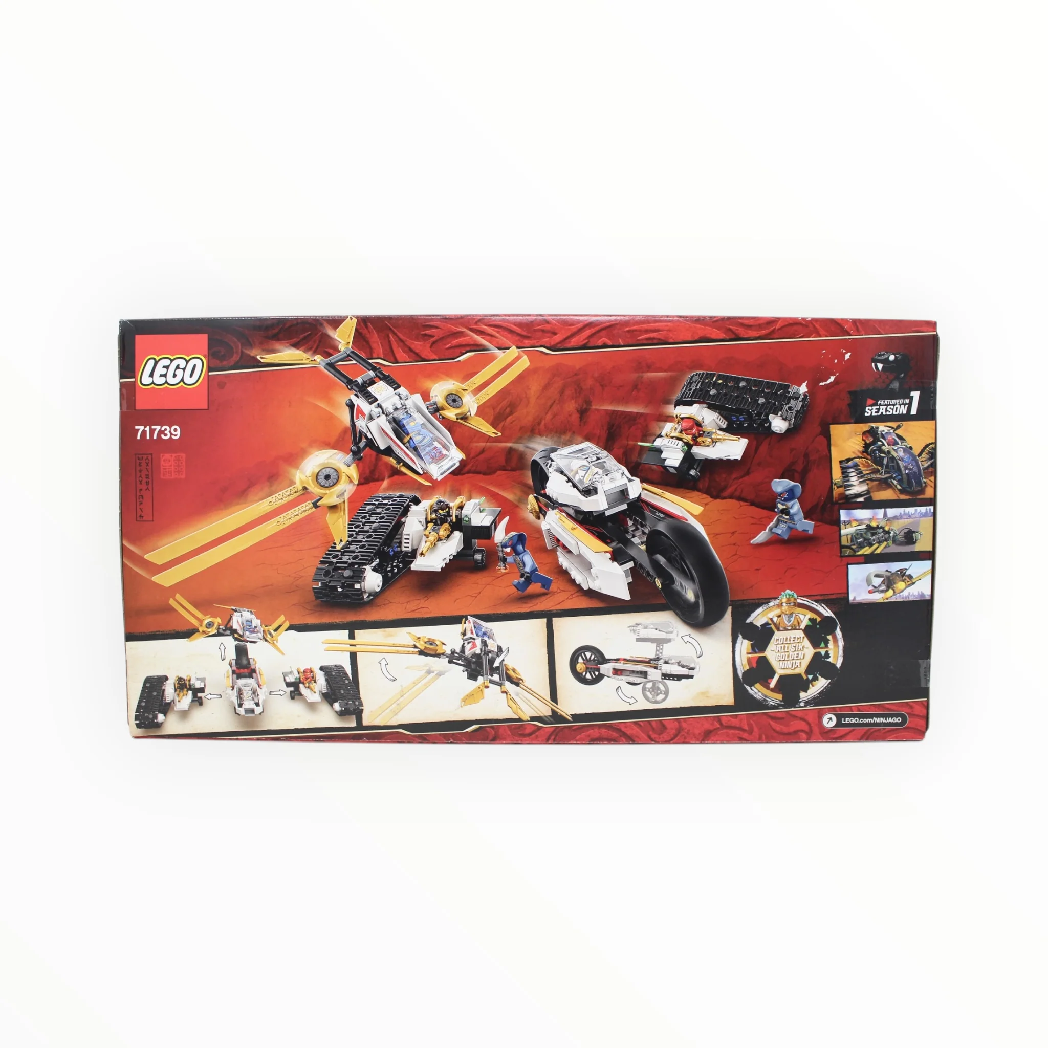 Retired Set 71739 Ninjago Ultra Sonic Raider - Image 2