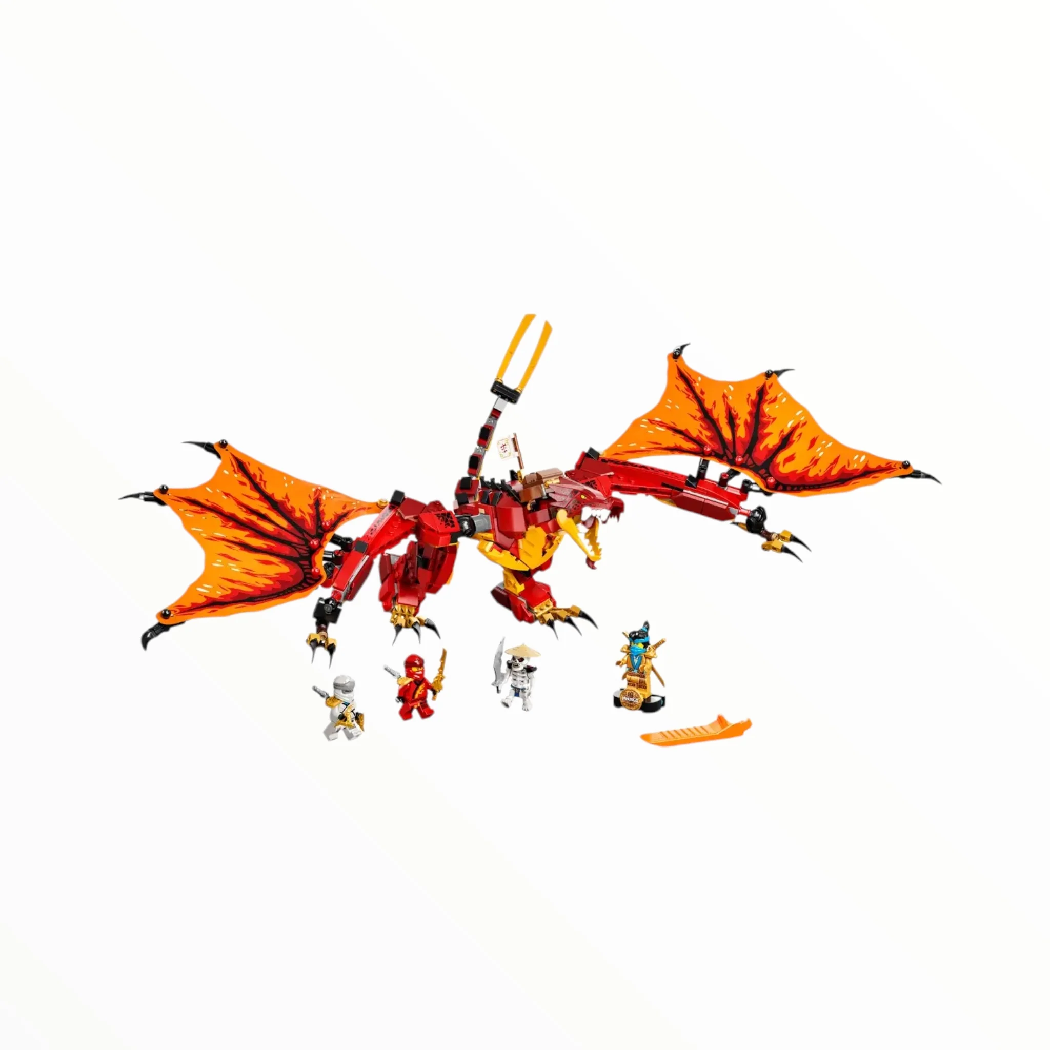 Retired Set 71753 Ninjago Fire Dragon Attack - Image 3