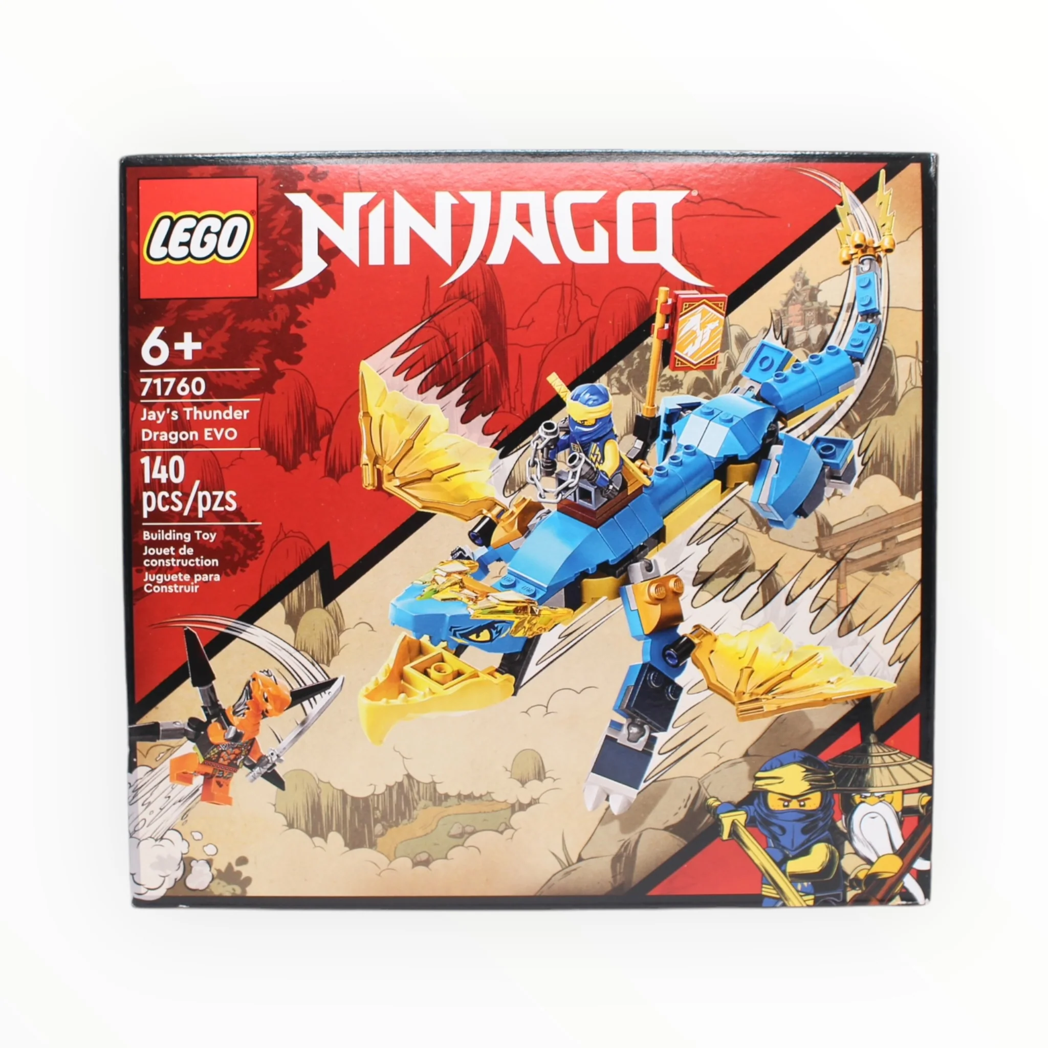 Retired Set 71760 Ninjago Jay’s Thunder Dragon EVO
