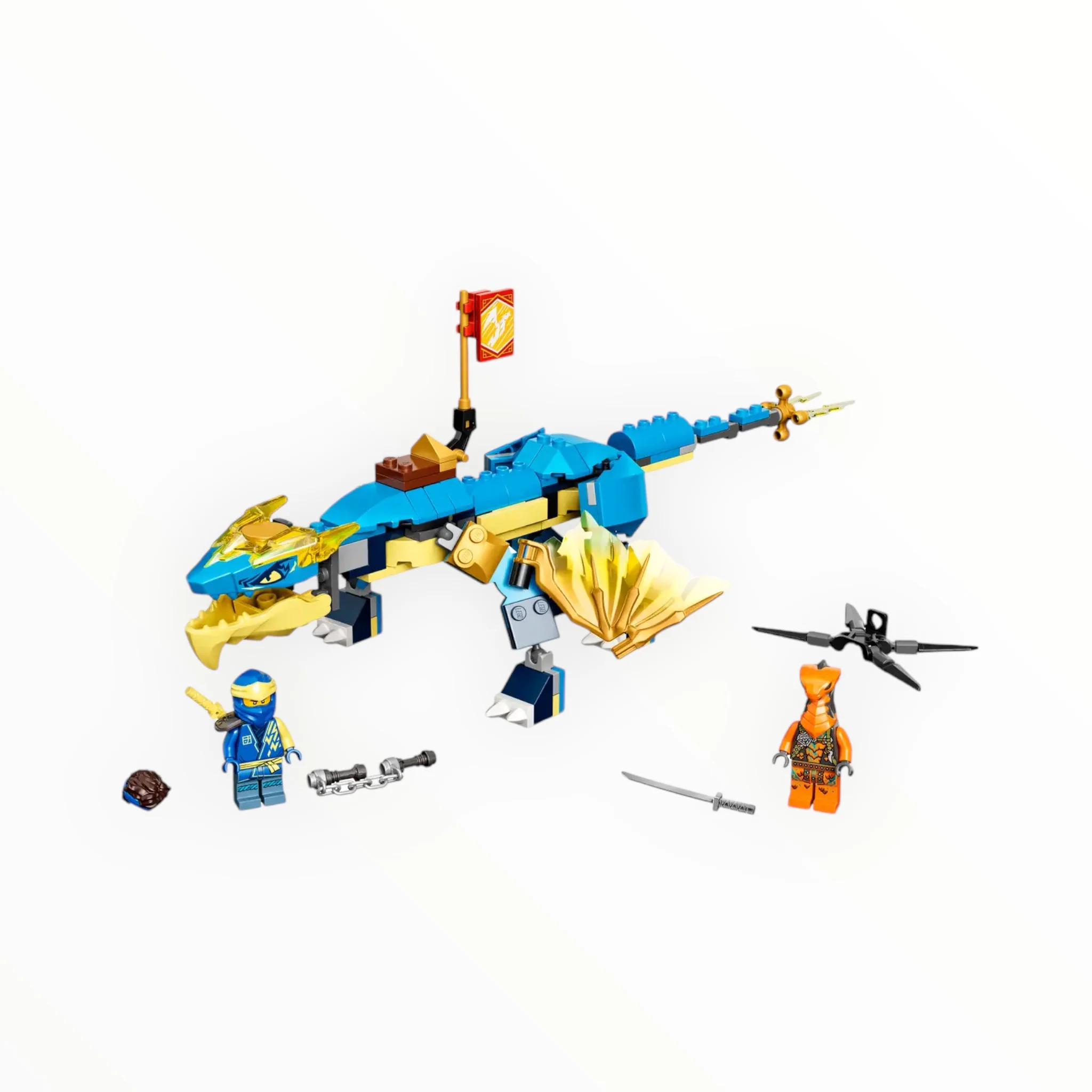 Retired Set 71760 Ninjago Jay’s Thunder Dragon EVO - Image 3