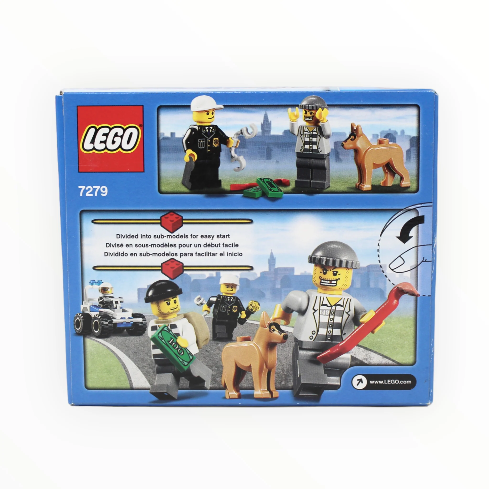 Retired Set 7279 City Police Minifigure Collection - Image 2