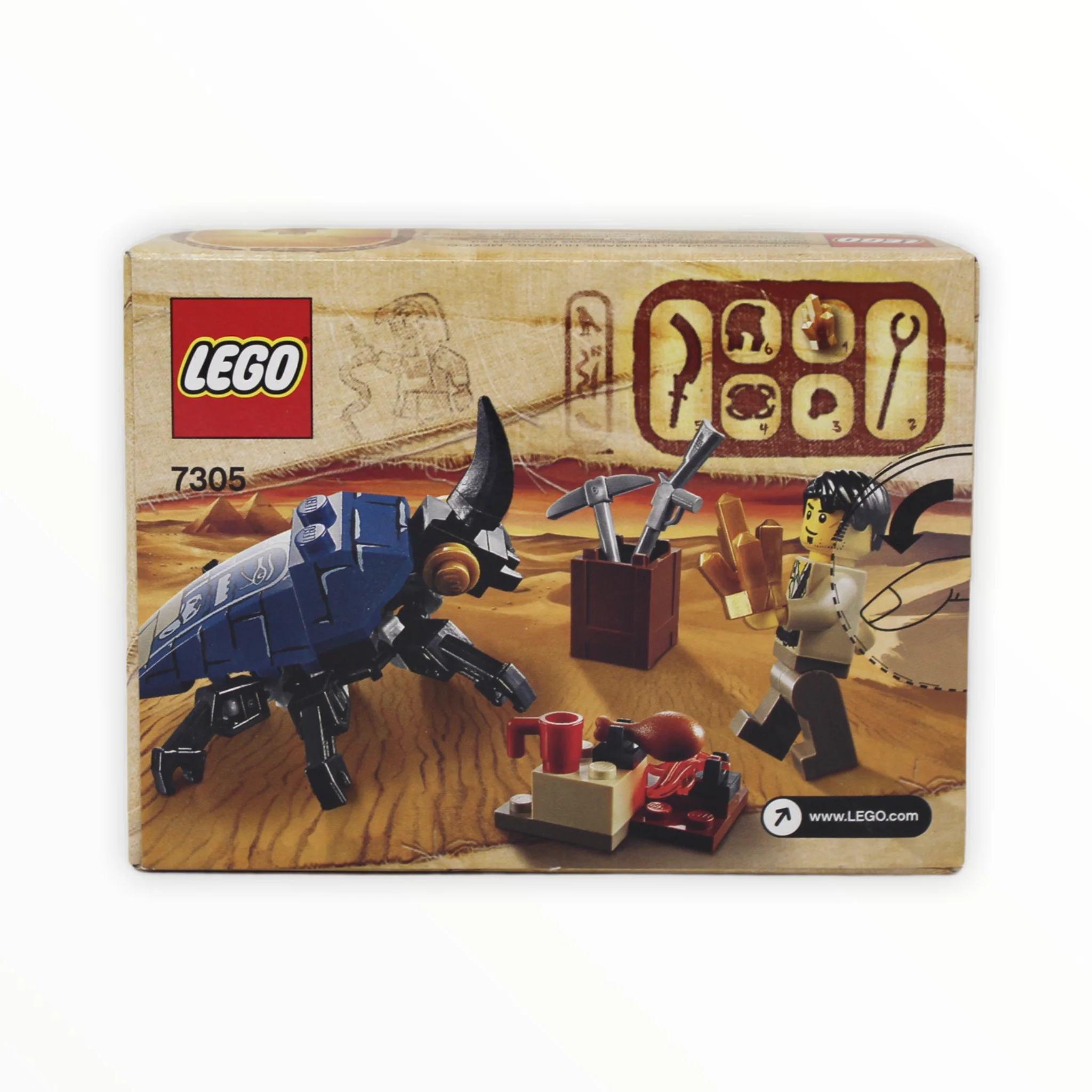 Retired Set 7305 Pharaoh’s Quest Scarab Attack - Image 2