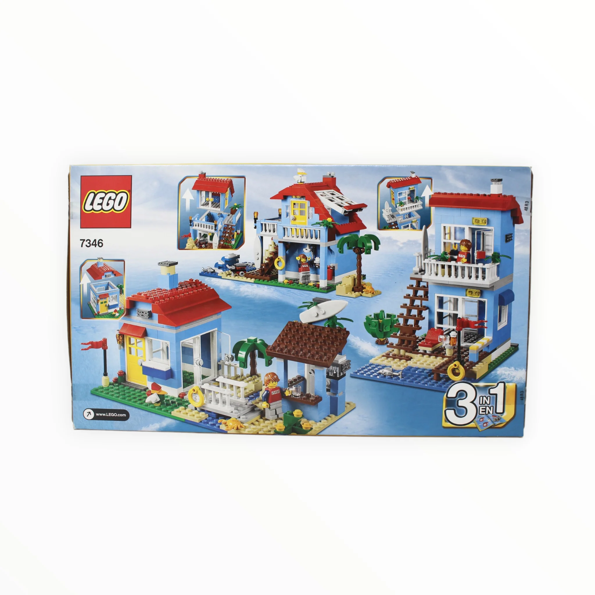 Retired Set 7346 Creator Seaside House - Image 2