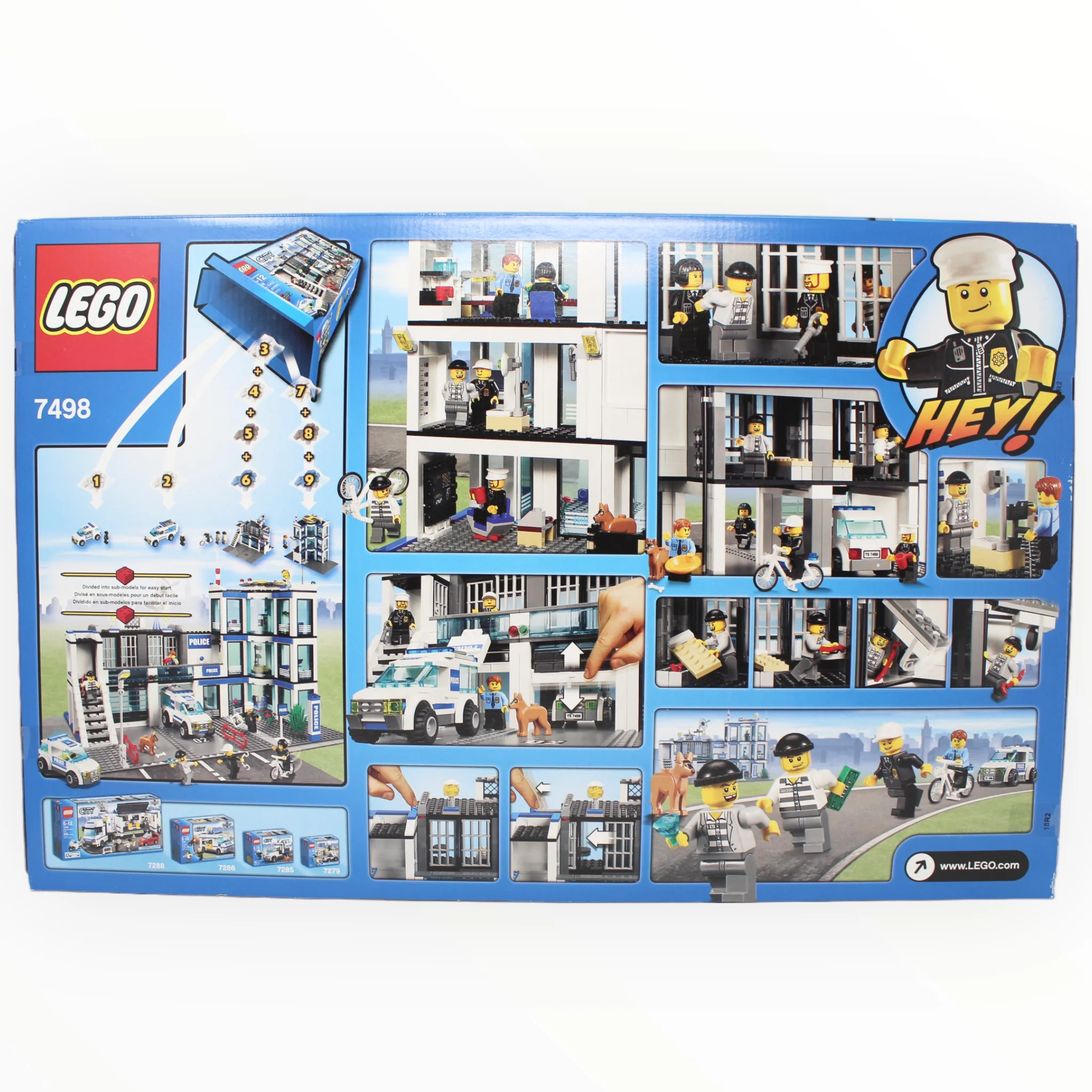 Retired Set 7498 City Police Station - Image 2