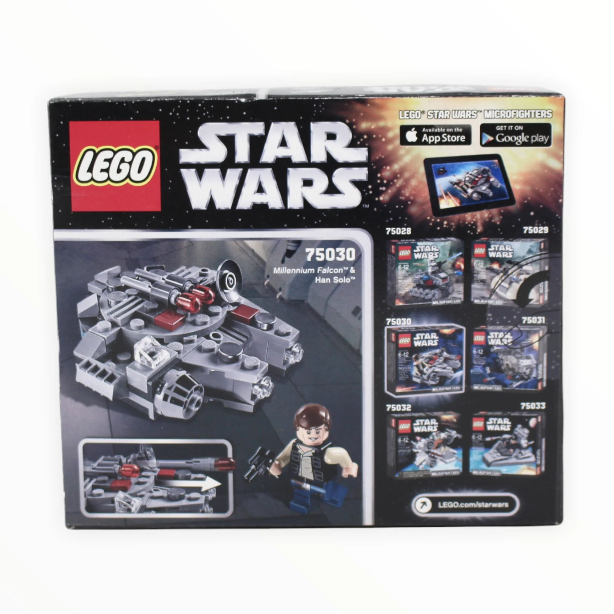 Retired Set 75030 Star Wars Millennium Falcon Microfighter (2014) - Image 2