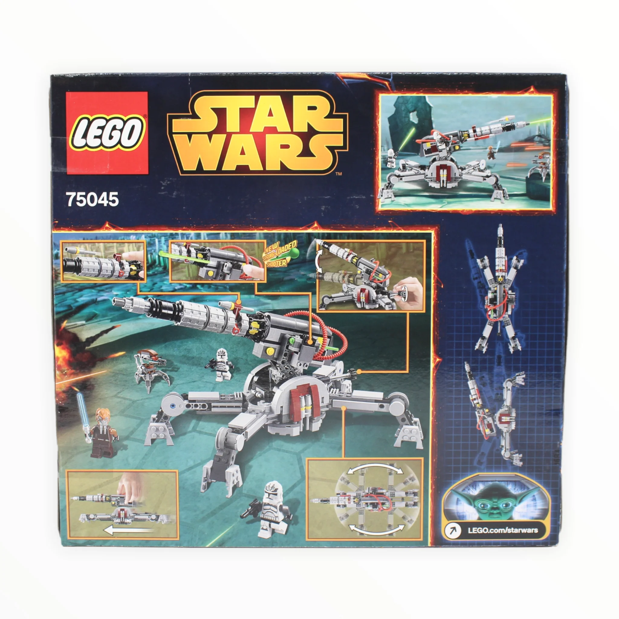 Retired Set 75045 Star Wars Republic AV-7 Anti-Vehicle Cannon - Image 2