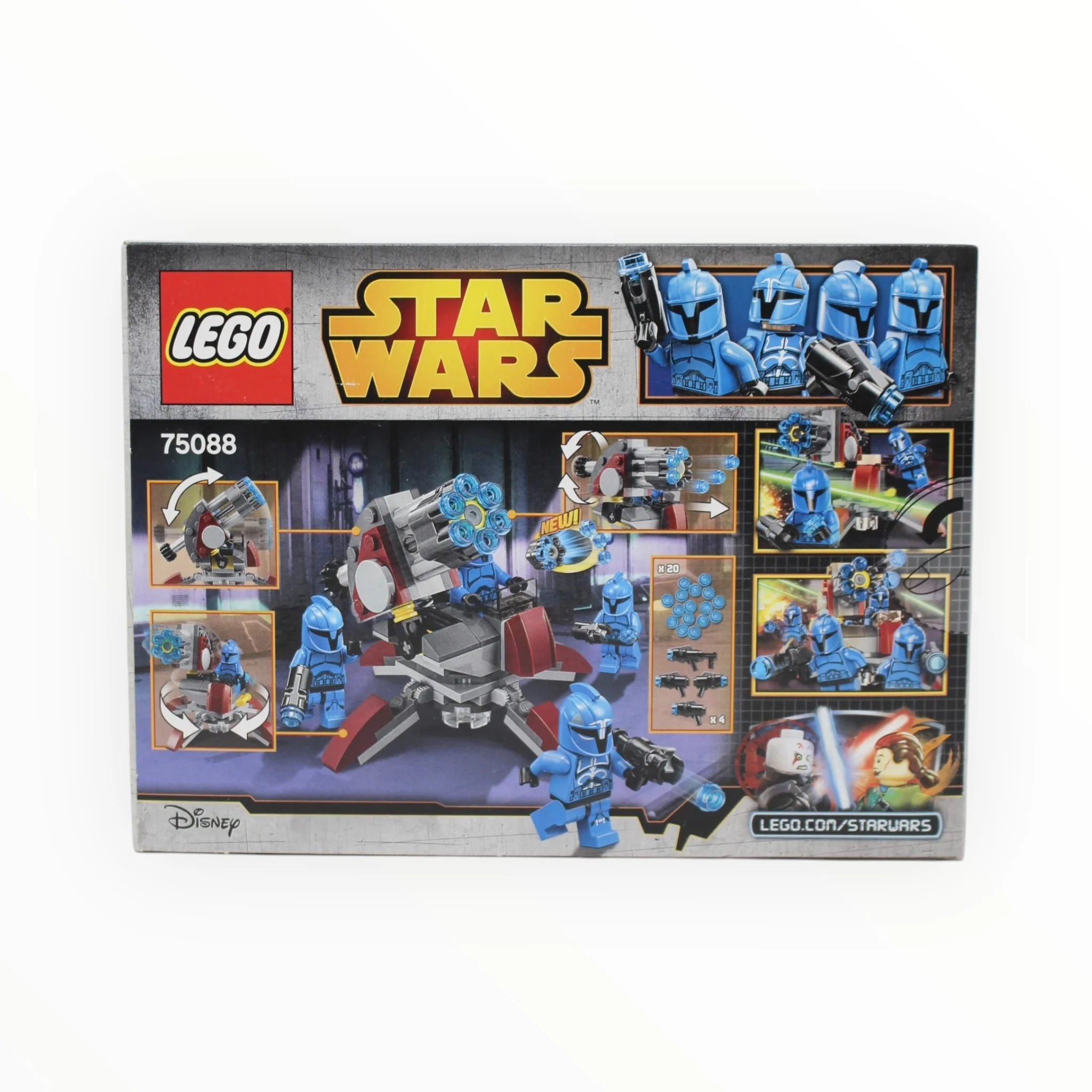 Retired Set 75088 Star Wars Senate Commando Troopers - Image 2
