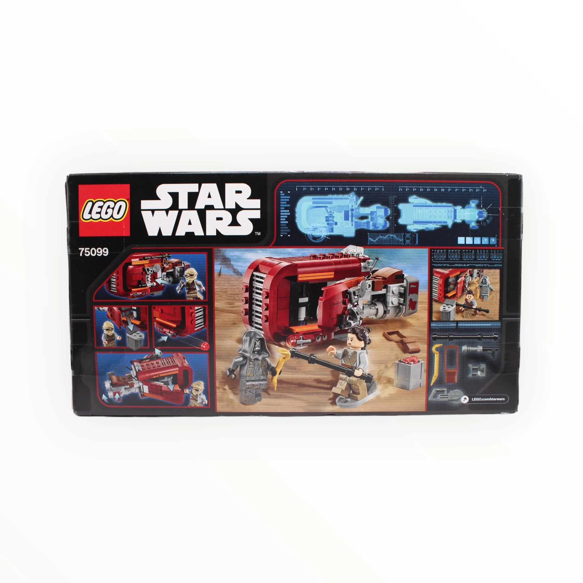 Retired Set 75099 Star Wars Rey’s Speeder - Image 2