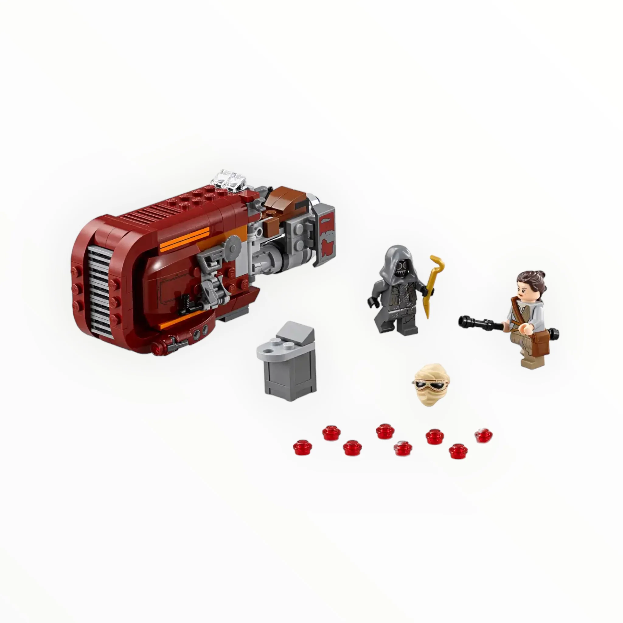 Retired Set 75099 Star Wars Rey’s Speeder - Image 3