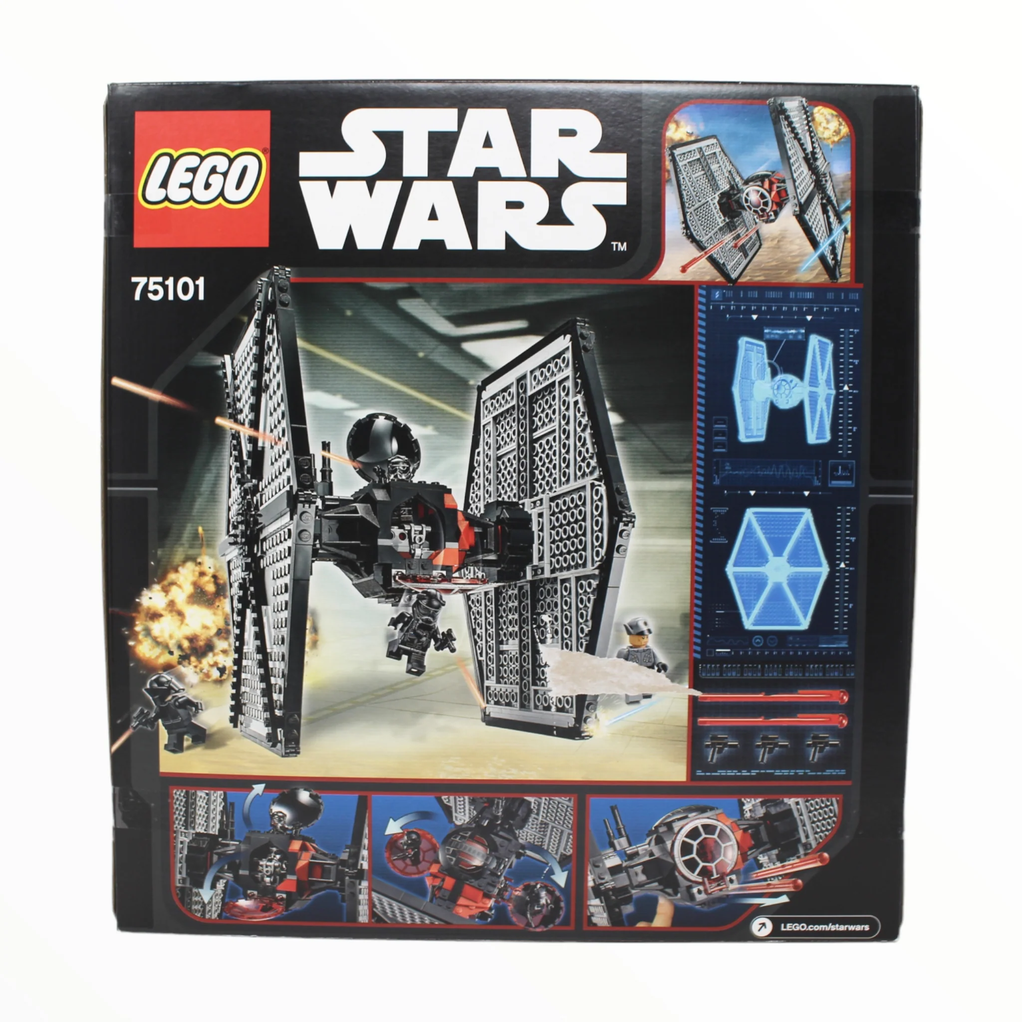 Retired Set 75101 Star Wars First Order Special Forces TIE Fighter - Image 2