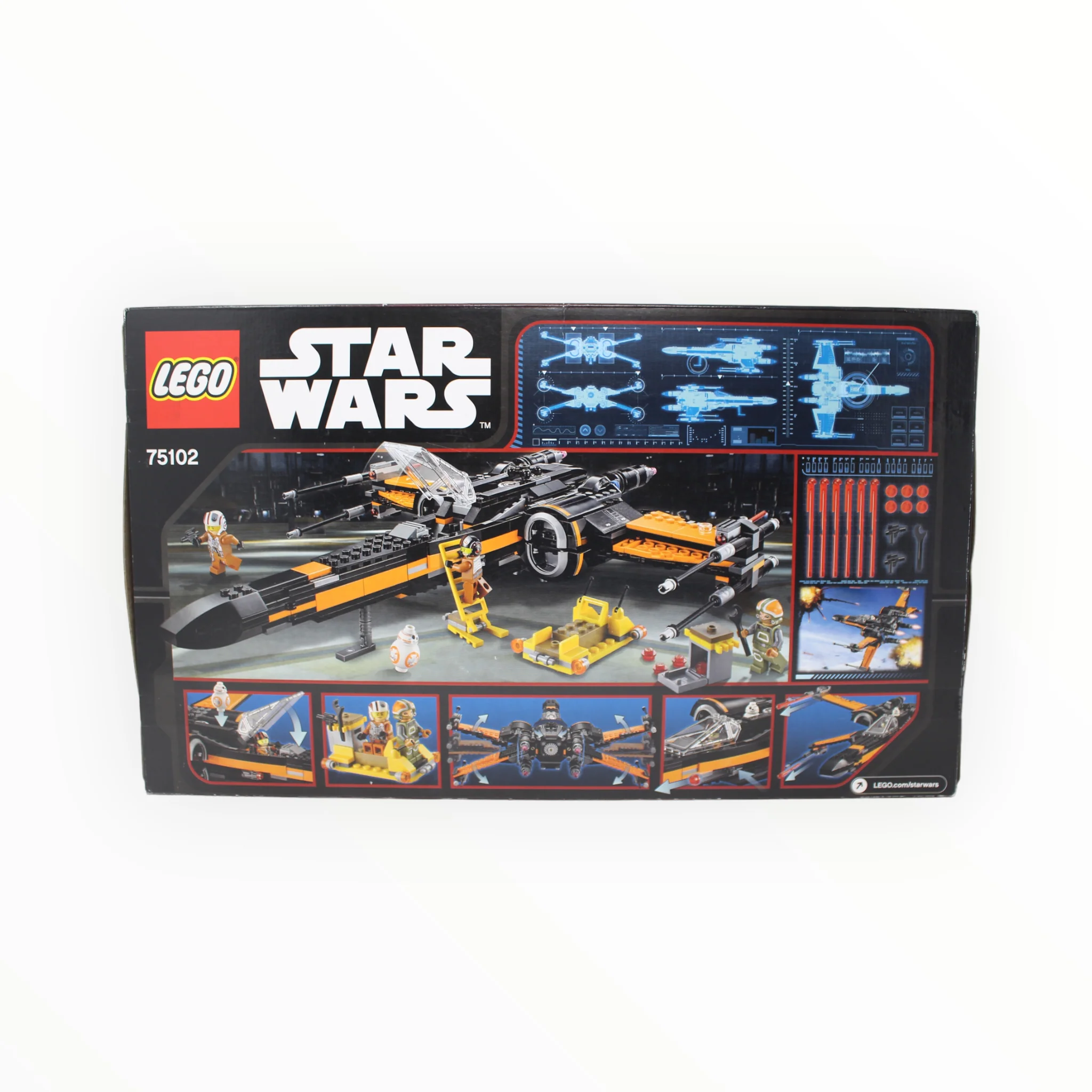 Retired Set 75102 Star Wars Poe’s X-Wing Fighter - Image 2