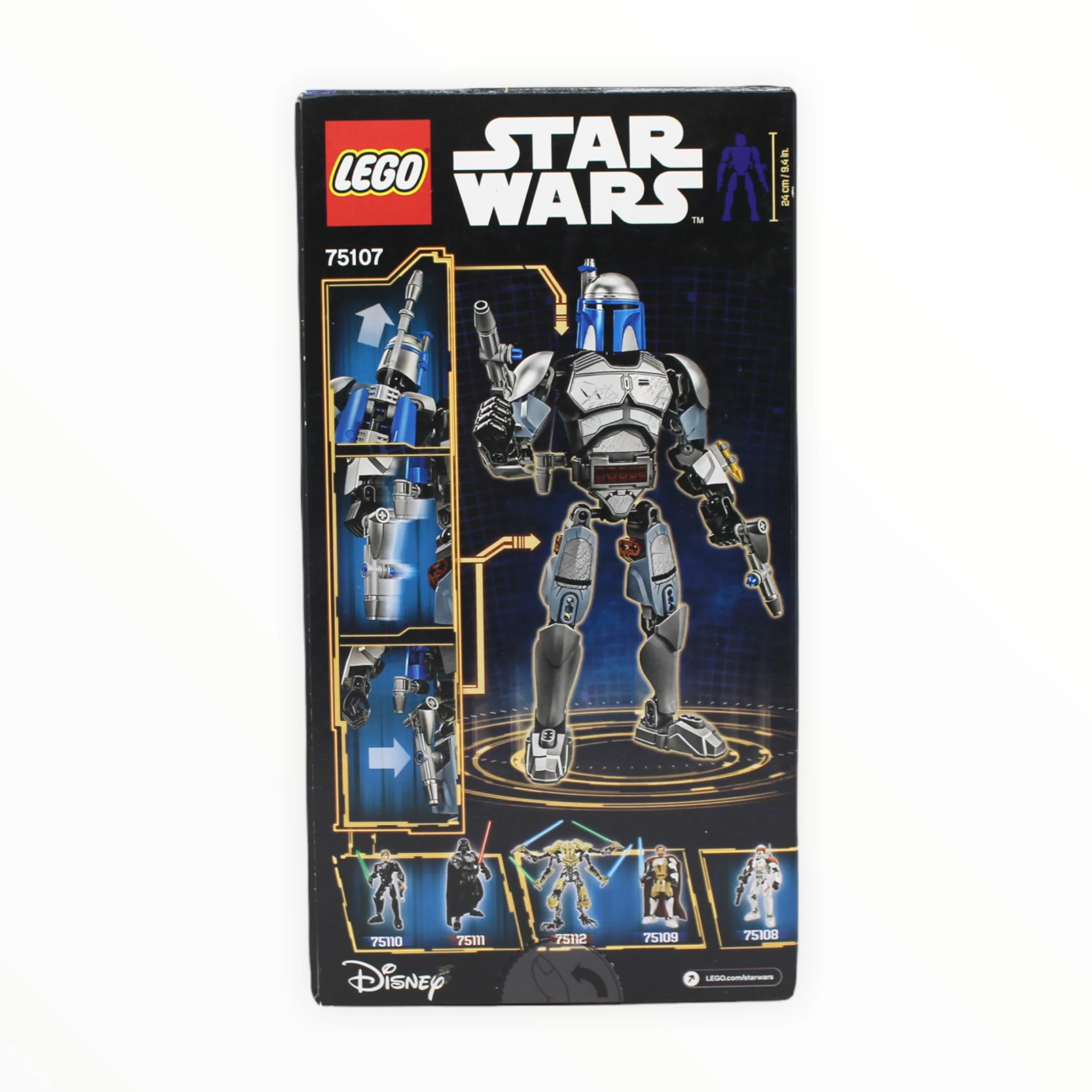 Retired Set 75107 Star Wars Buildable Figures Jango Fett - Image 2
