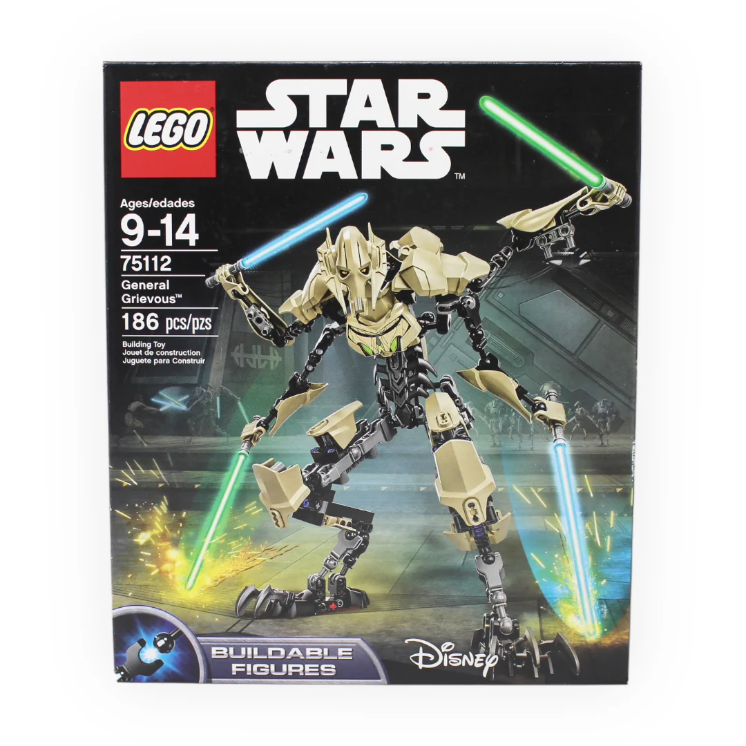 Retired Set 75112 Star Wars Buildable Figures General Grievous