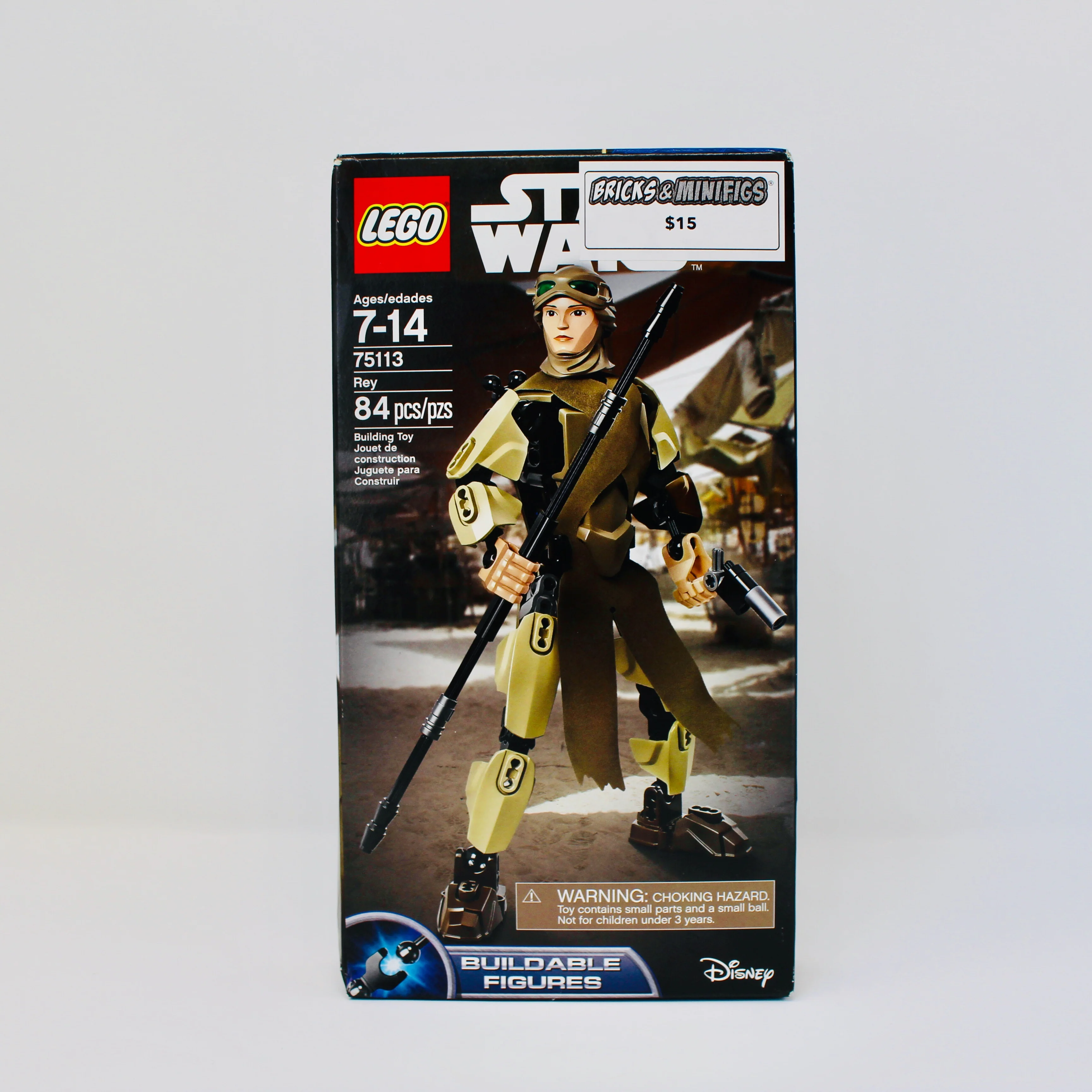 Retired Set 75113 Star Wars Buildable Figures Rey