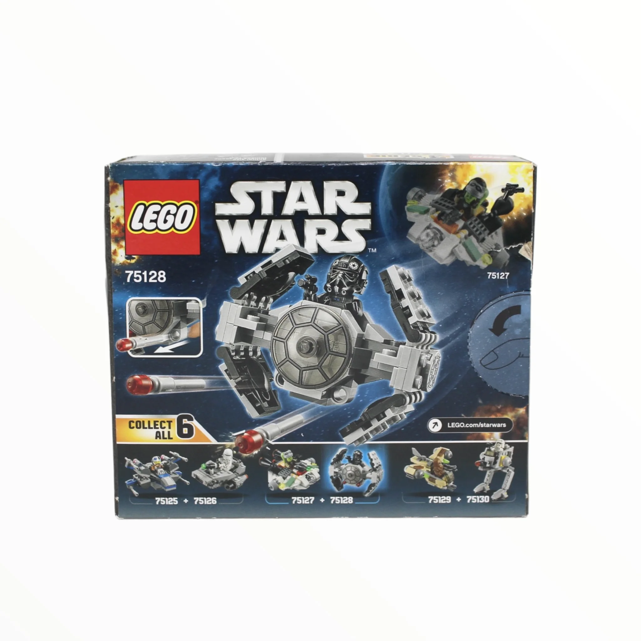 Retired Set 75128 Star Wars TIE Advanced Prototype Microfighter - Image 2