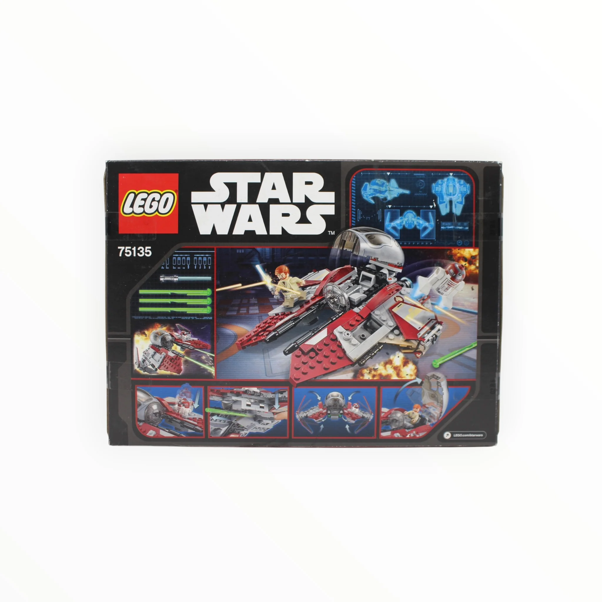 Retired Set 75135 Star Wars Obi-Wan’s Jedi Interceptor - Image 2