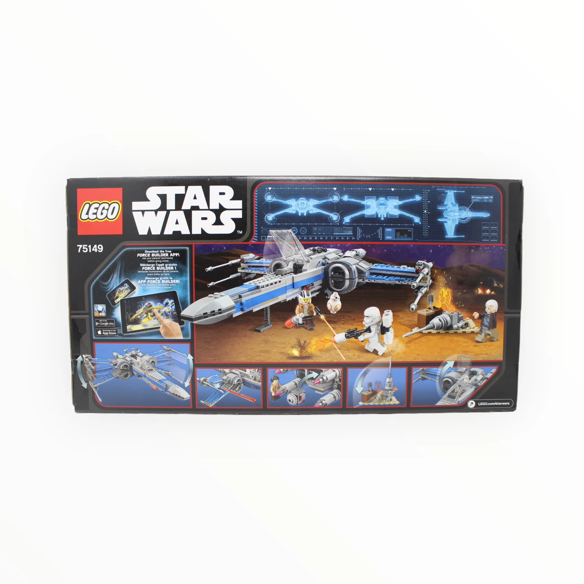 Retired Set 75149 Star Wars Resistance X-Wing Fighter (2016) - Image 2