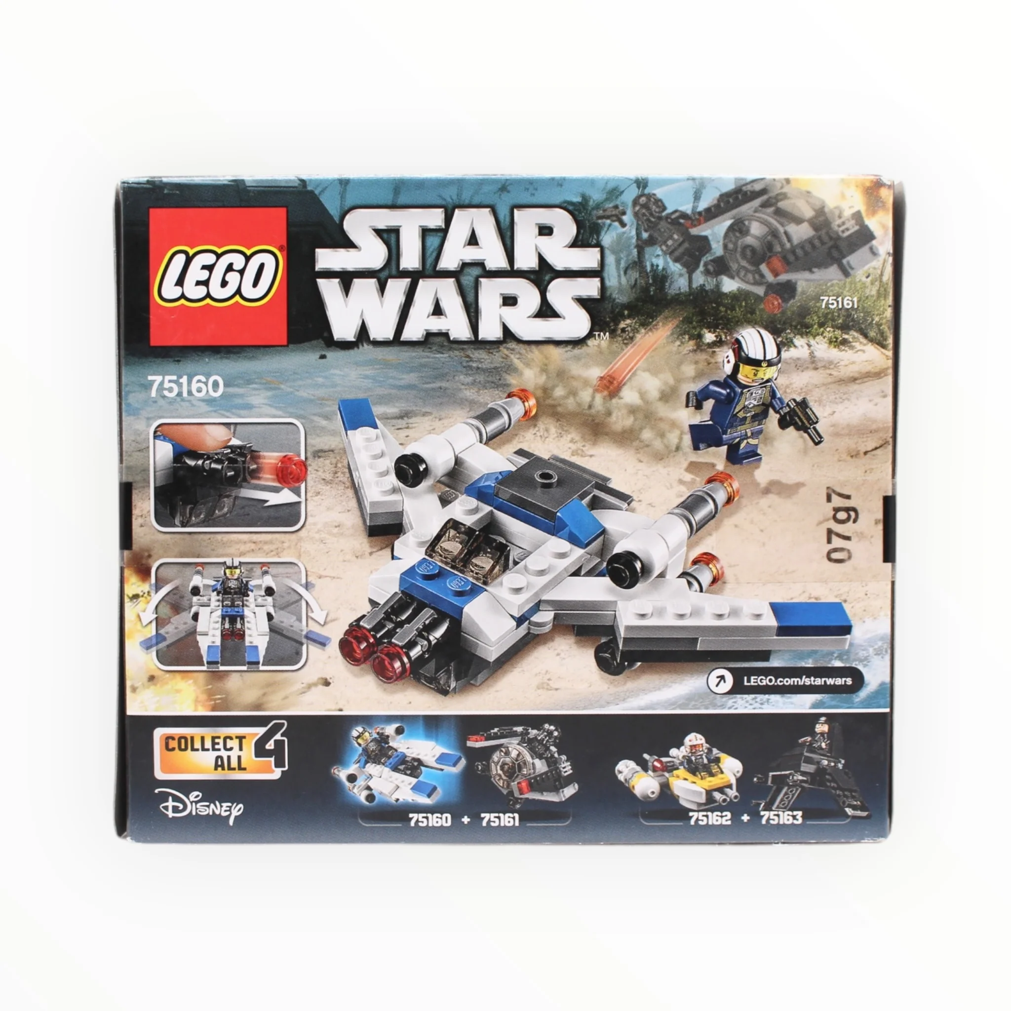 Retired Set 75160 Star Wars U-Wing Microfighter - Image 2
