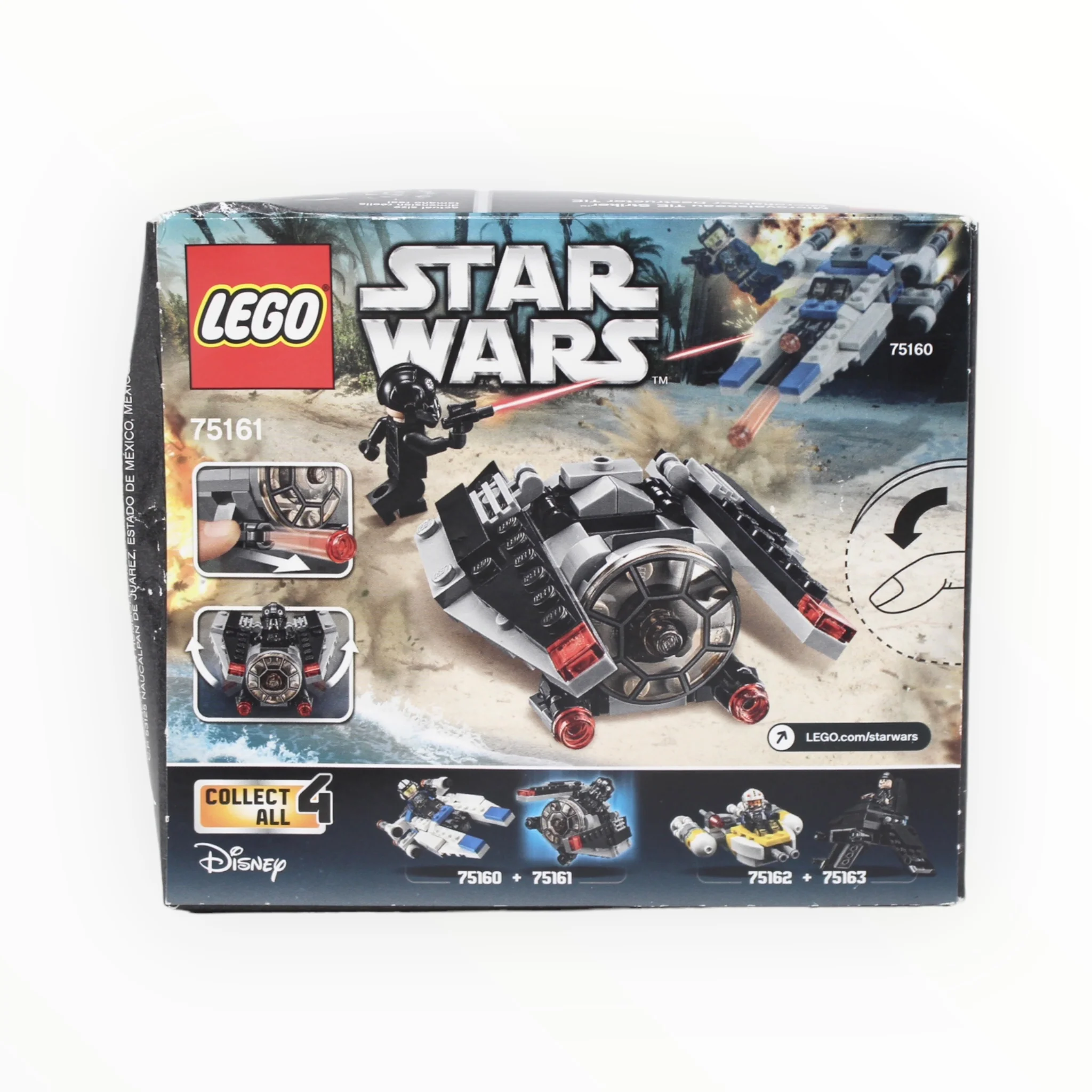 Retired Set 75161 Star Wars TIE Striker Microfighter - Image 2