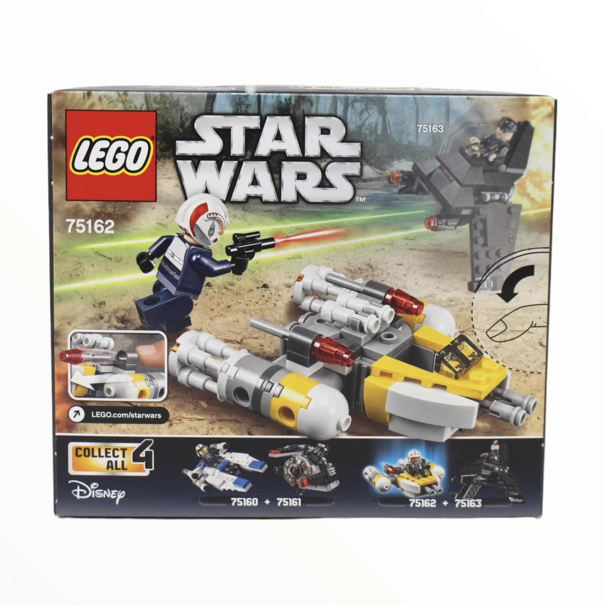 Retired Set 75162 Star Wars Y-Wing Microfighter - Image 2