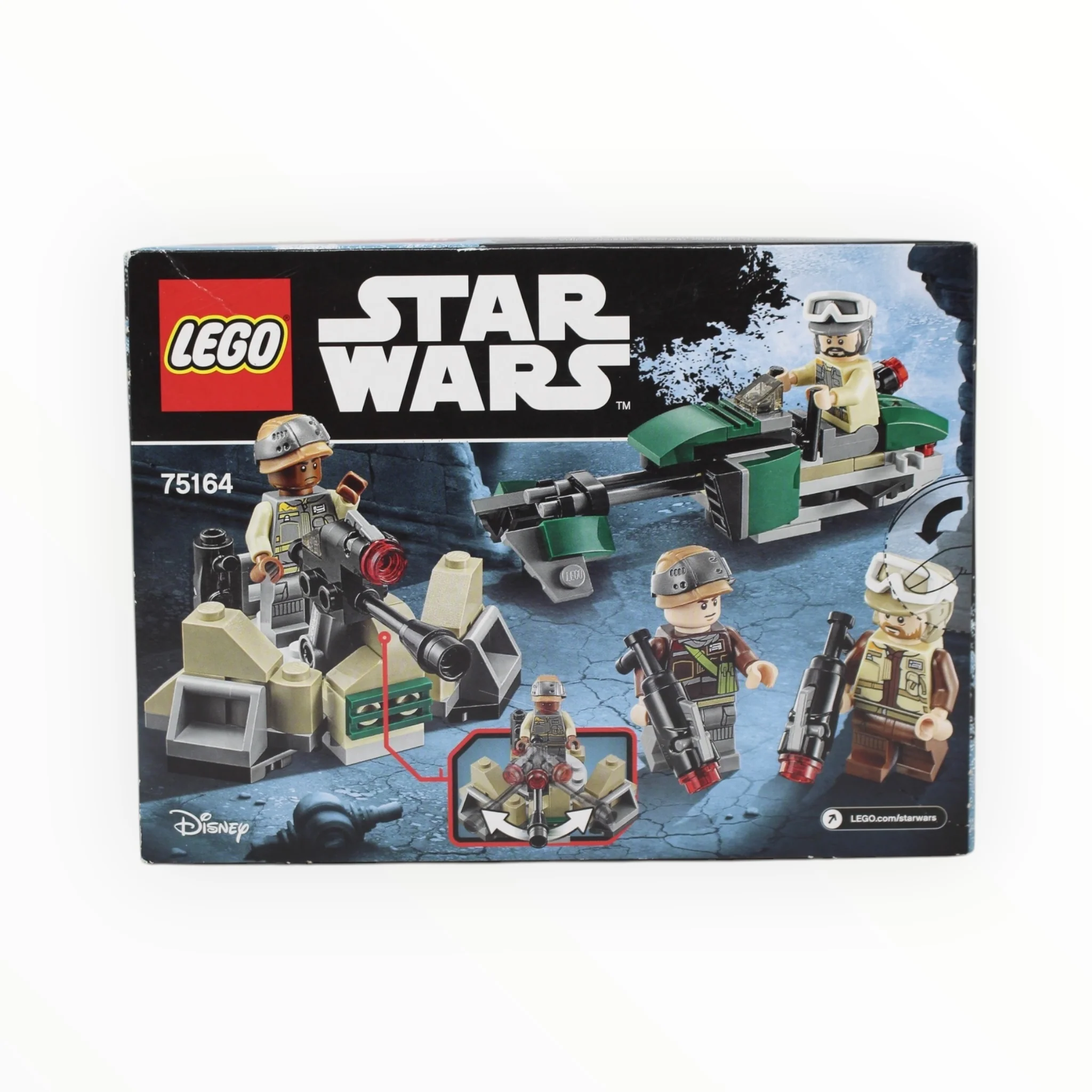 Retired Set 75164 Star Wars Rebel Trooper Battle Pack - Image 2