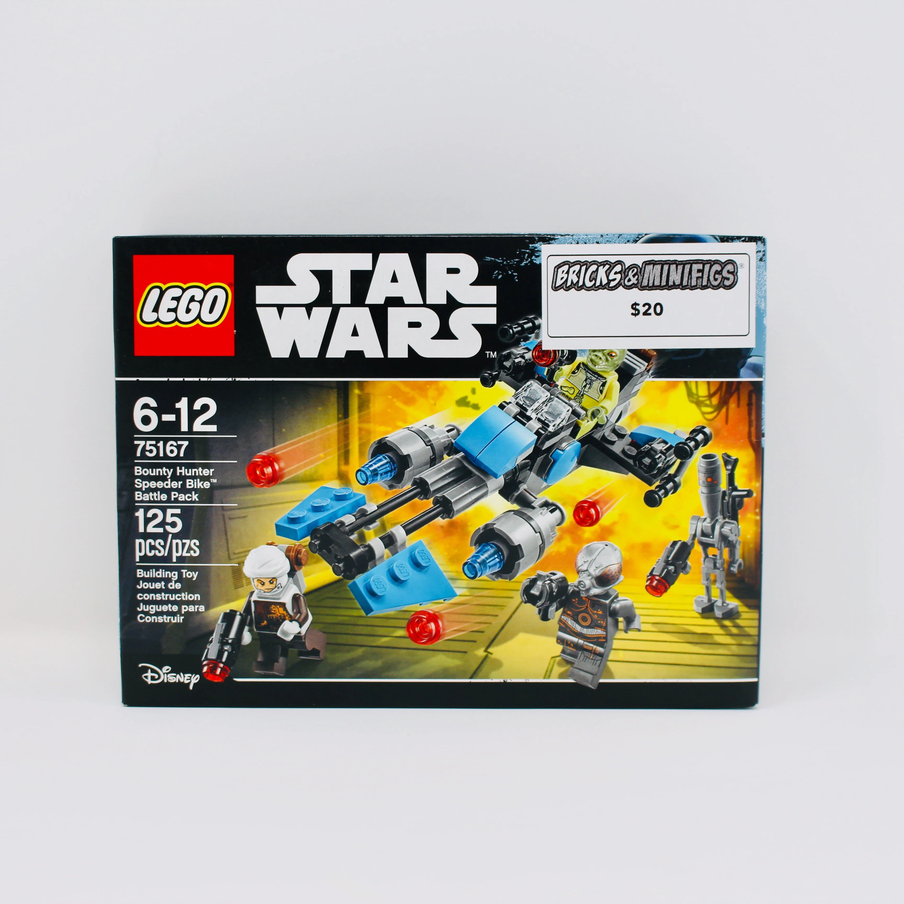 Retired Set 75167 Star Wars Bounty Hunter Speeder Bike Battle Pack
