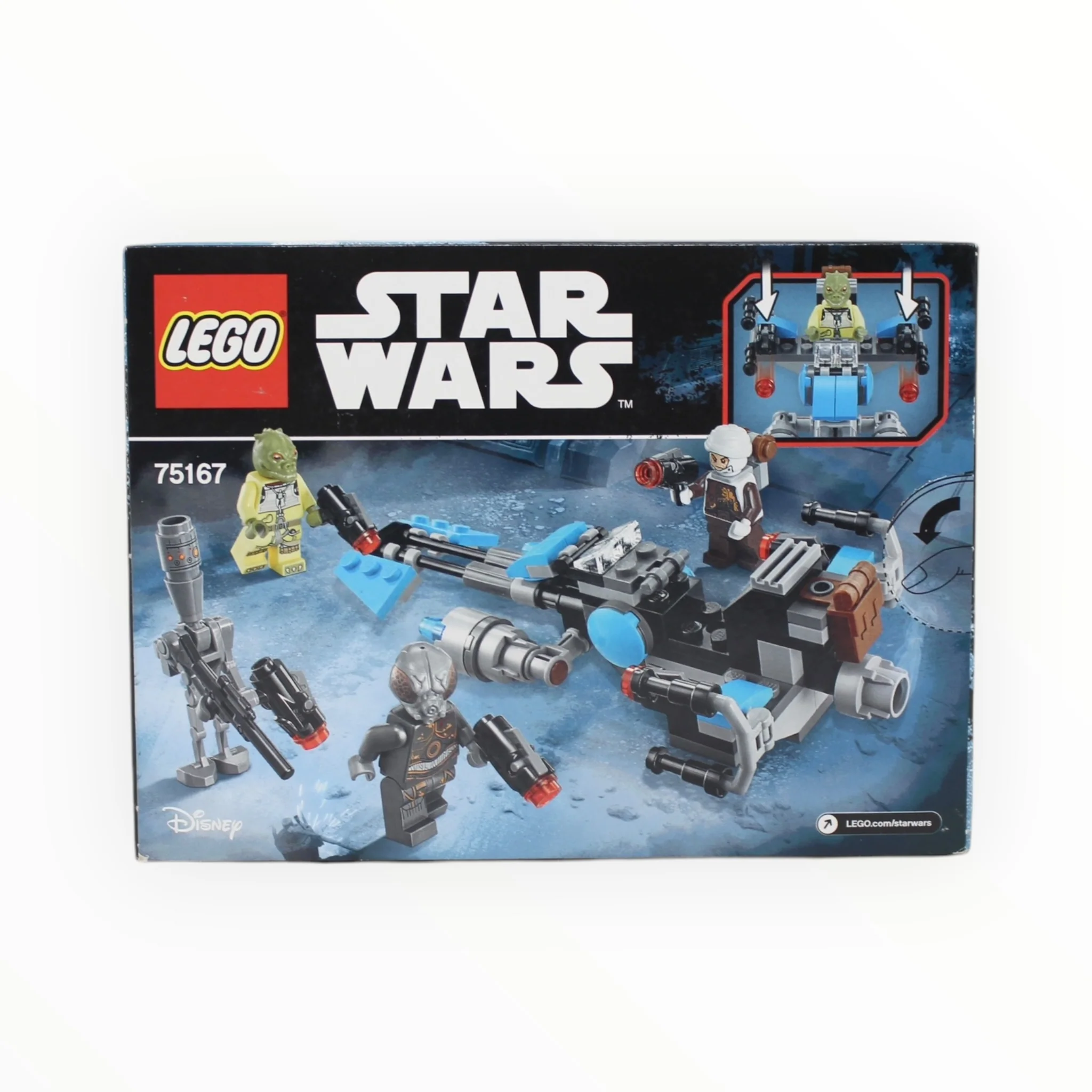 Retired Set 75167 Star Wars Bounty Hunter Speeder Bike Battle Pack (signed) - Image 2