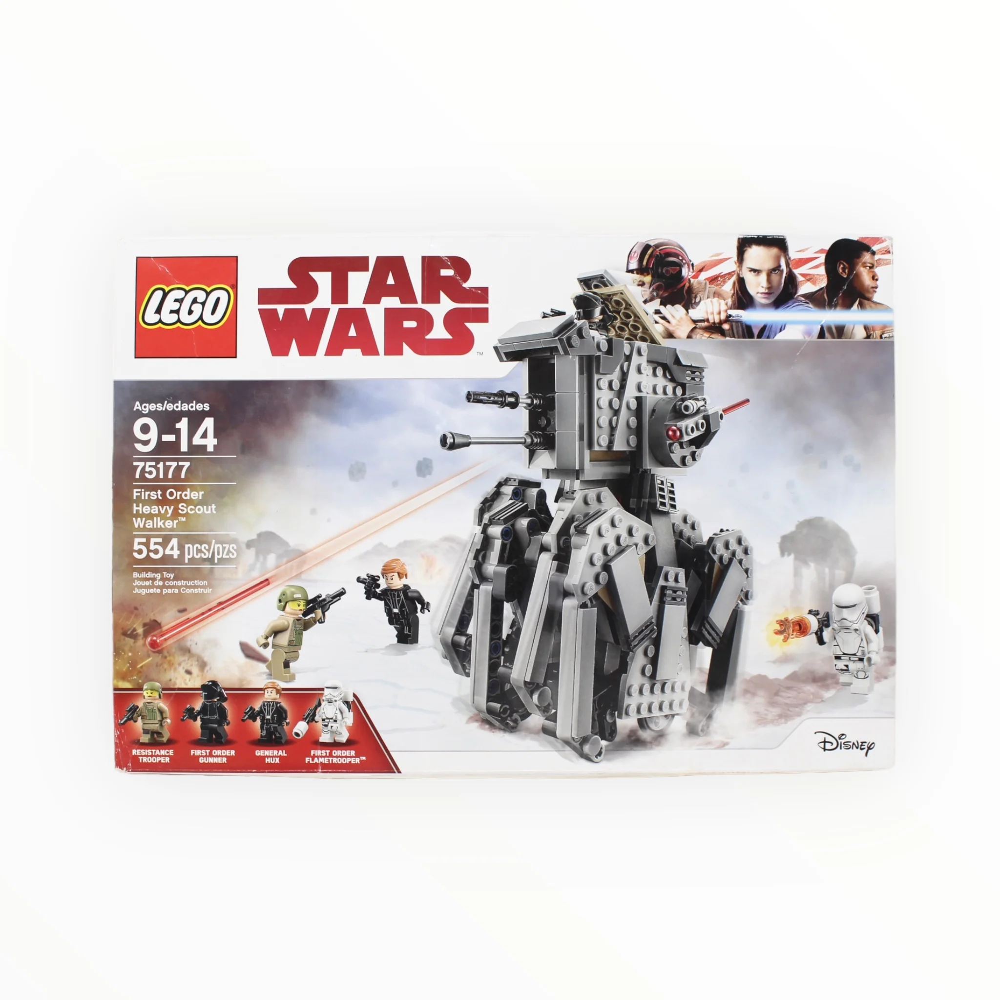 Retired Set 75177 Star Wars First Order Heavy Scout Walker (damaged box)