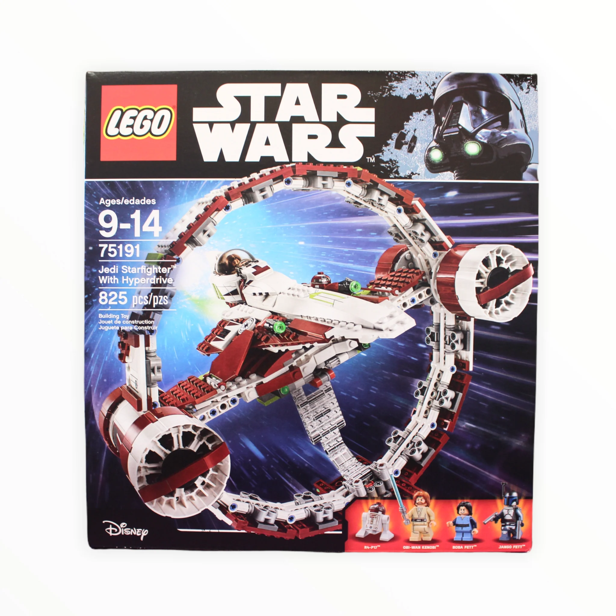 Retired Set 75191 Star Wars Jedi Starfighter with Hyperdrive
