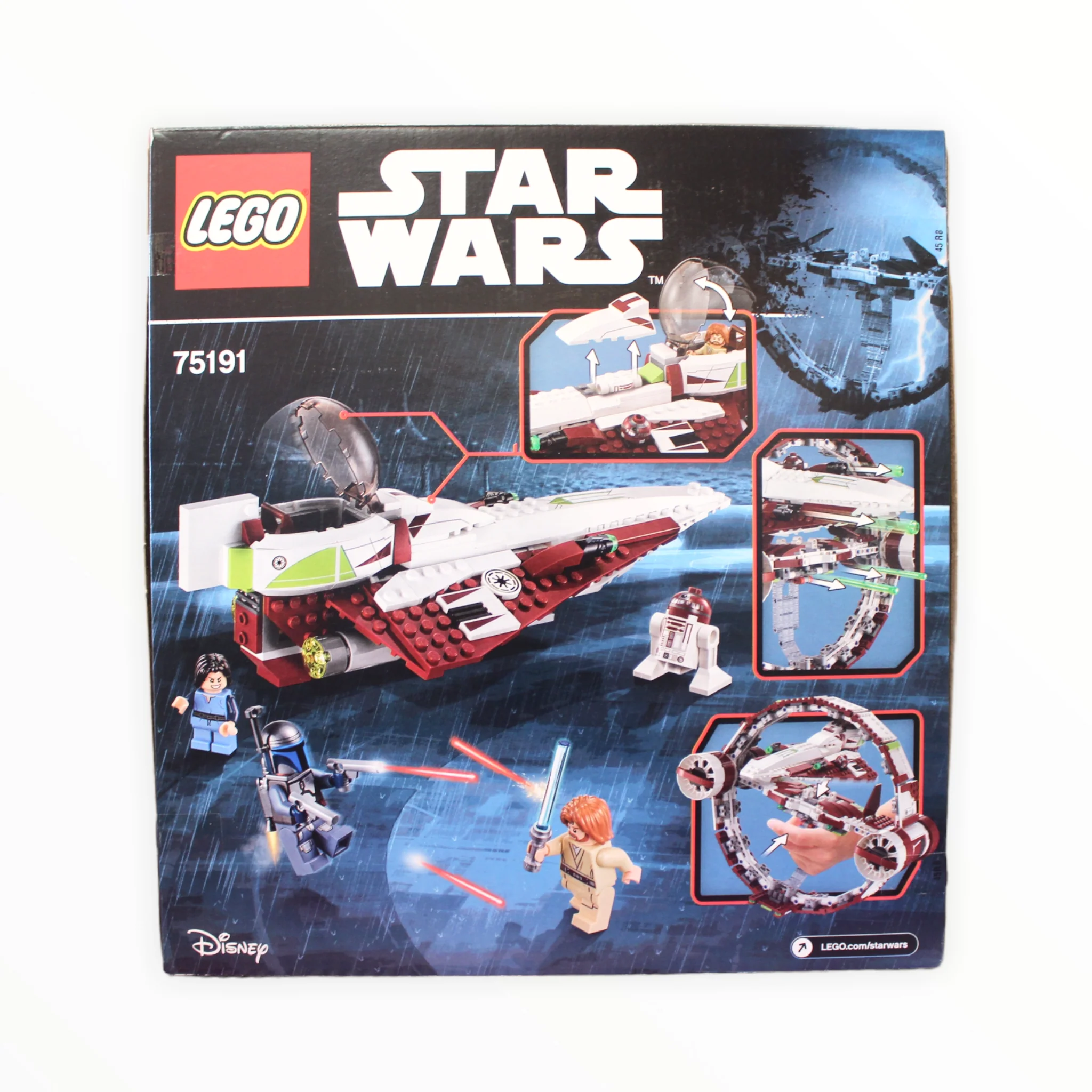 Retired Set 75191 Star Wars Jedi Starfighter with Hyperdrive - Image 2