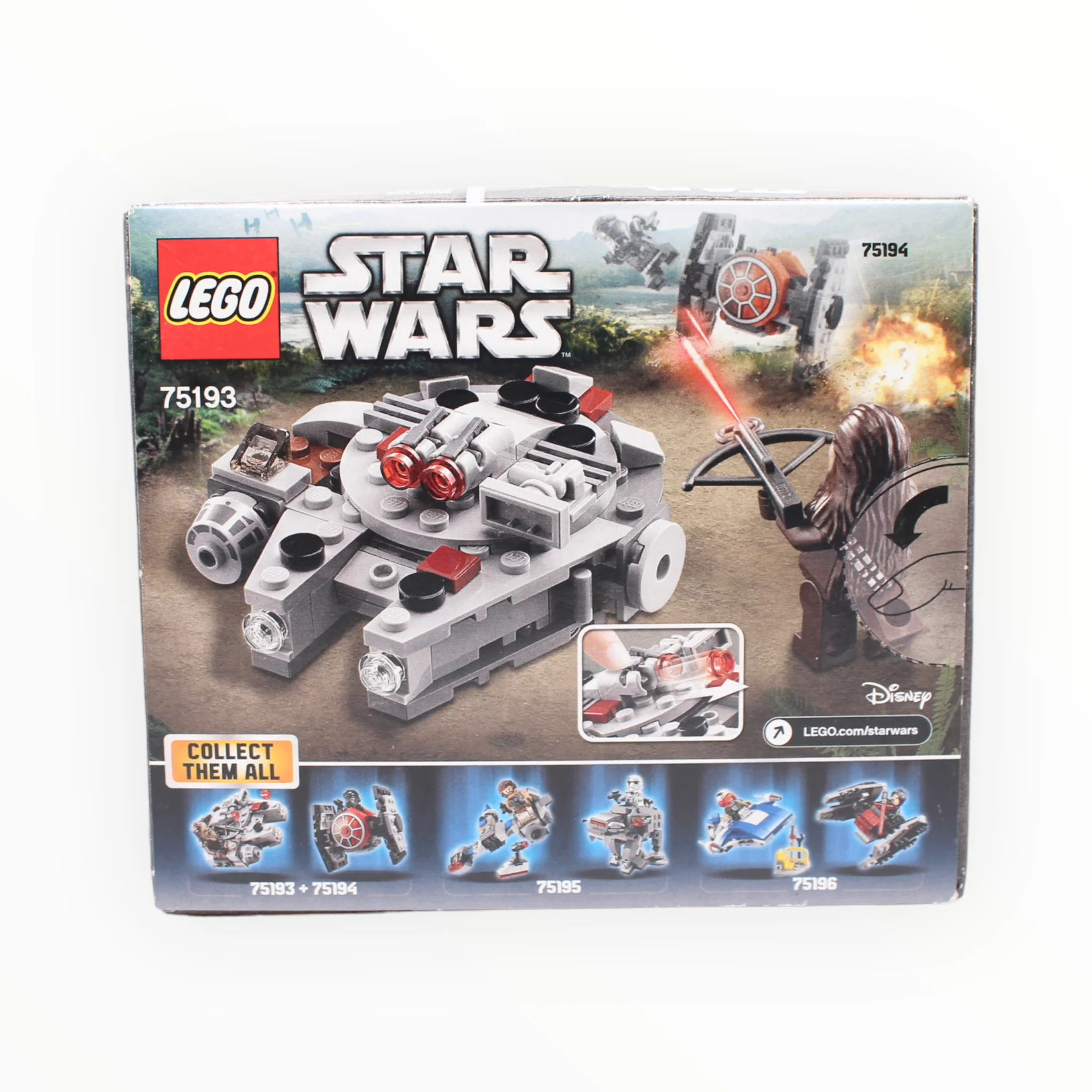 Retired Set 75193 Star Wars Millennium Falcon Microfighter (2018) - Image 2