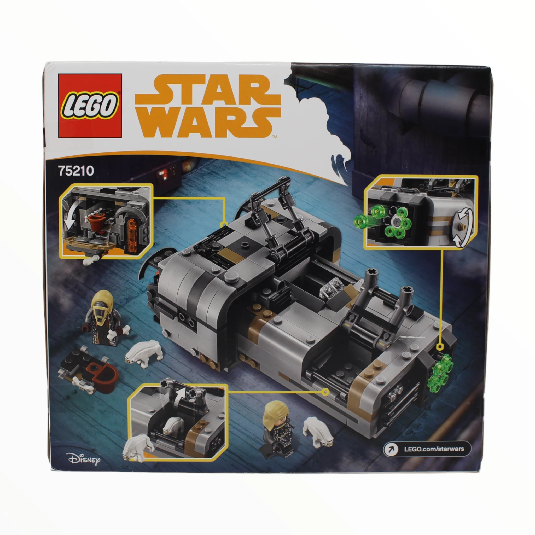 Retired Set 75210 Star Wars Moloch’s Landspeeder - Image 2