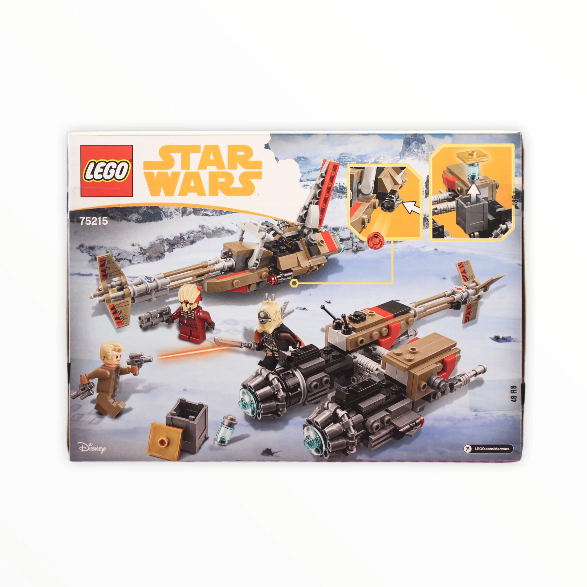 Retired Set 75215 Star Wars Cloud Rider Swoop Bikes - Image 2
