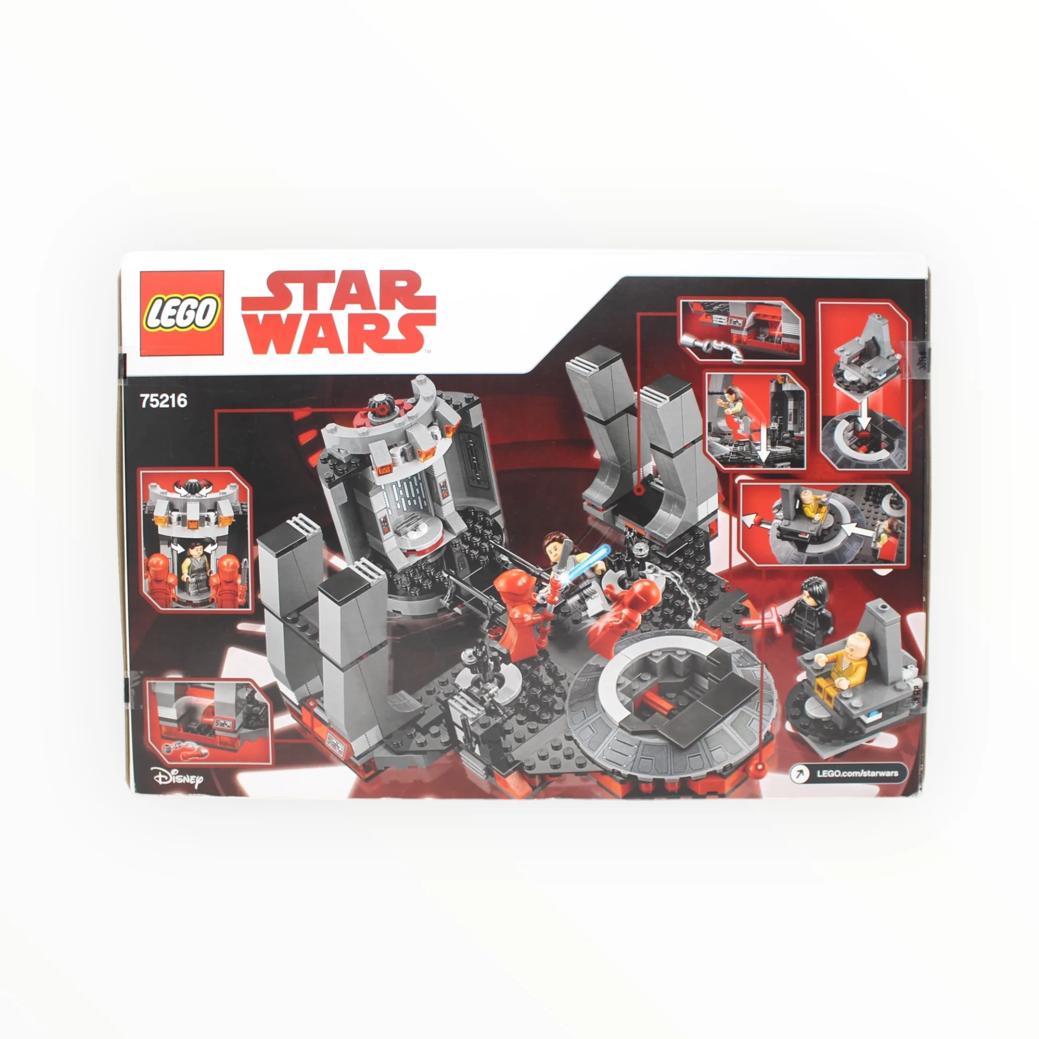 Retired Set 75216 Star Wars Snoke’s Throne Room (damaged box) - Image 2