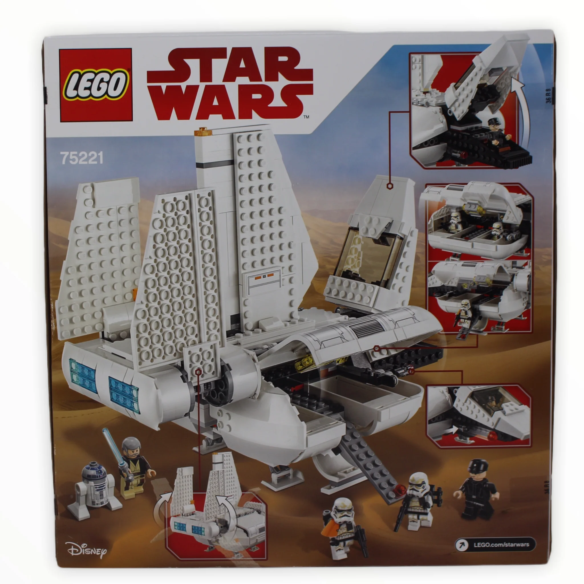 Retired Set 75221 Star Wars Imperial Landing Craft - Image 2