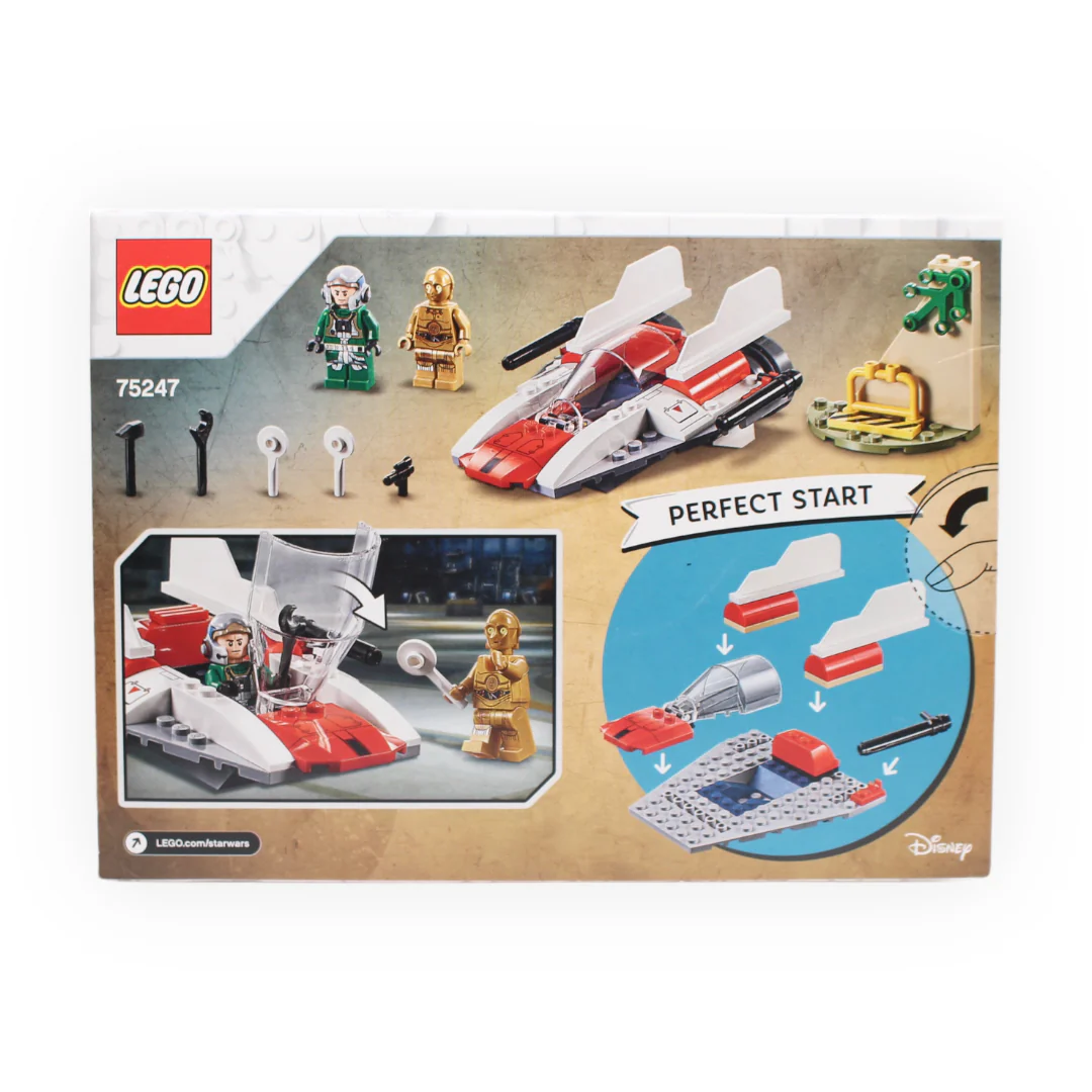 Retired Set 75247 Star Wars Rebel A-Wing Starfighter - Image 2