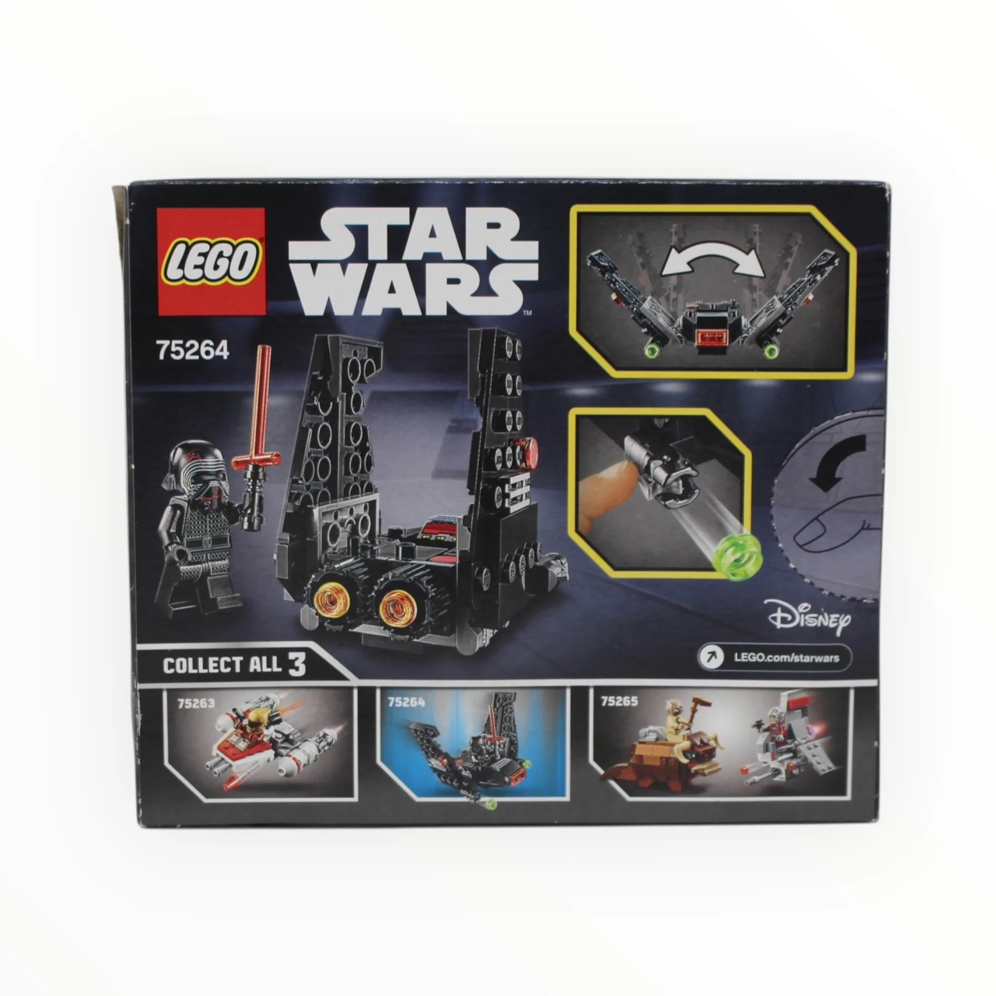 Retired Set 75264 Star Wars Kylo Ren’s Shuttle Microfighter (slight box damage) - Image 2